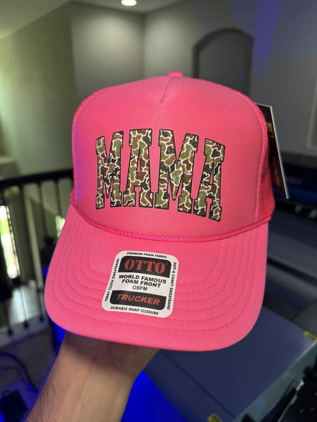 MAMA Camo Trucker HAT