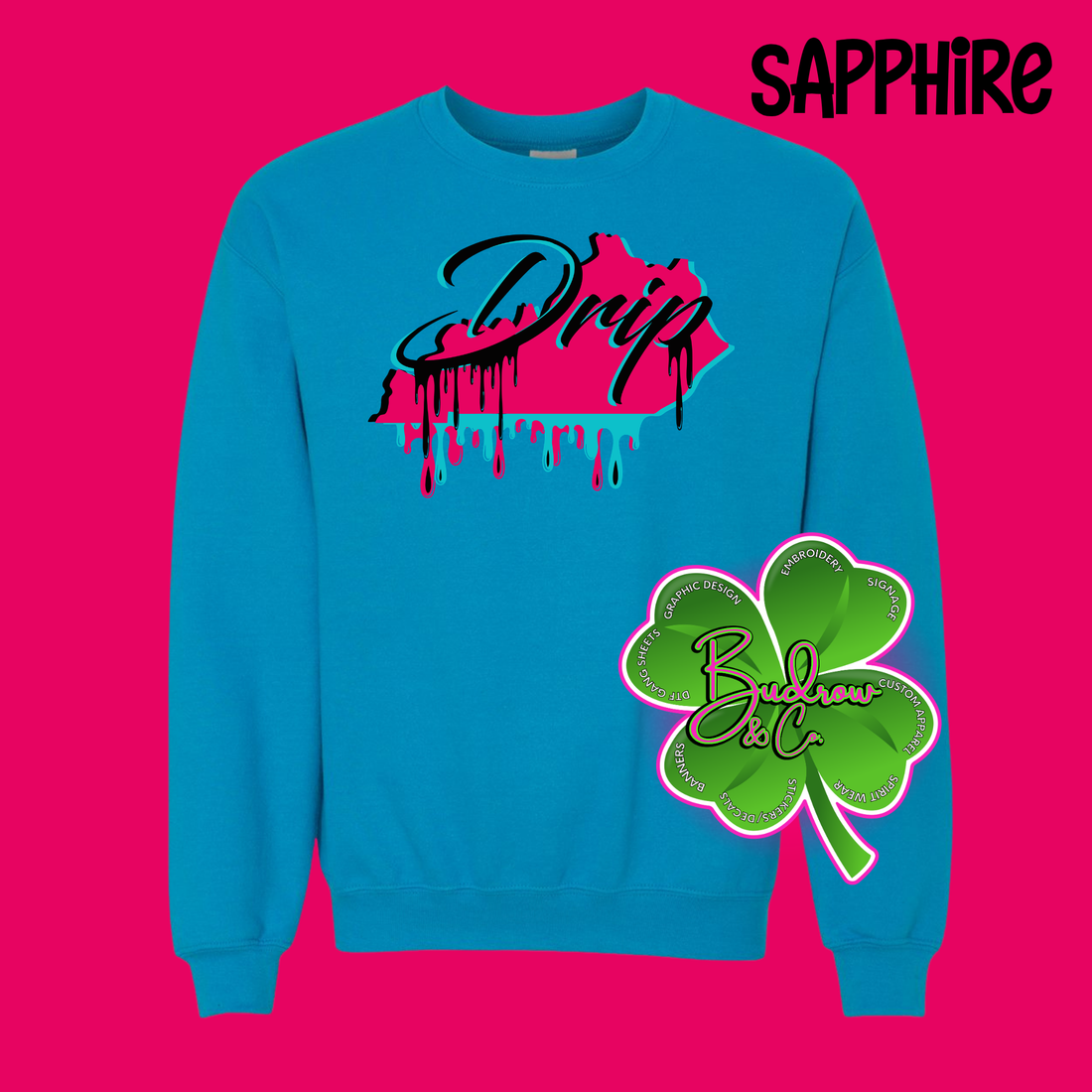 Drip Logo - Sapphire