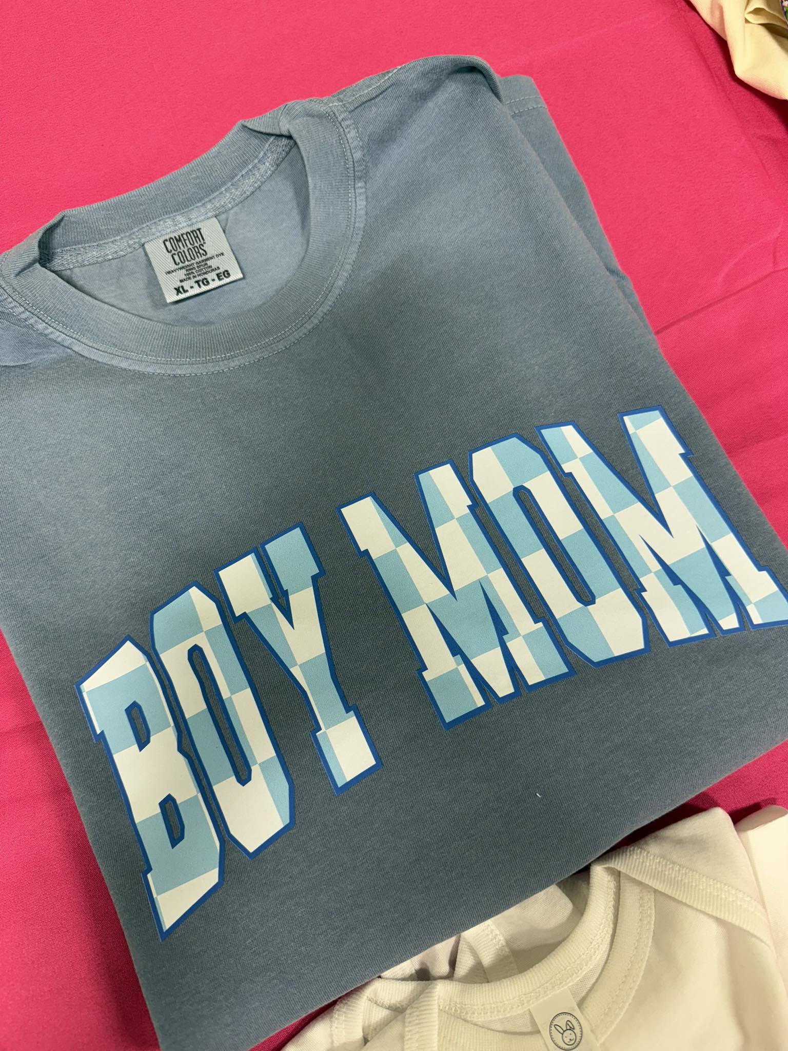 Gray t-shirt with &