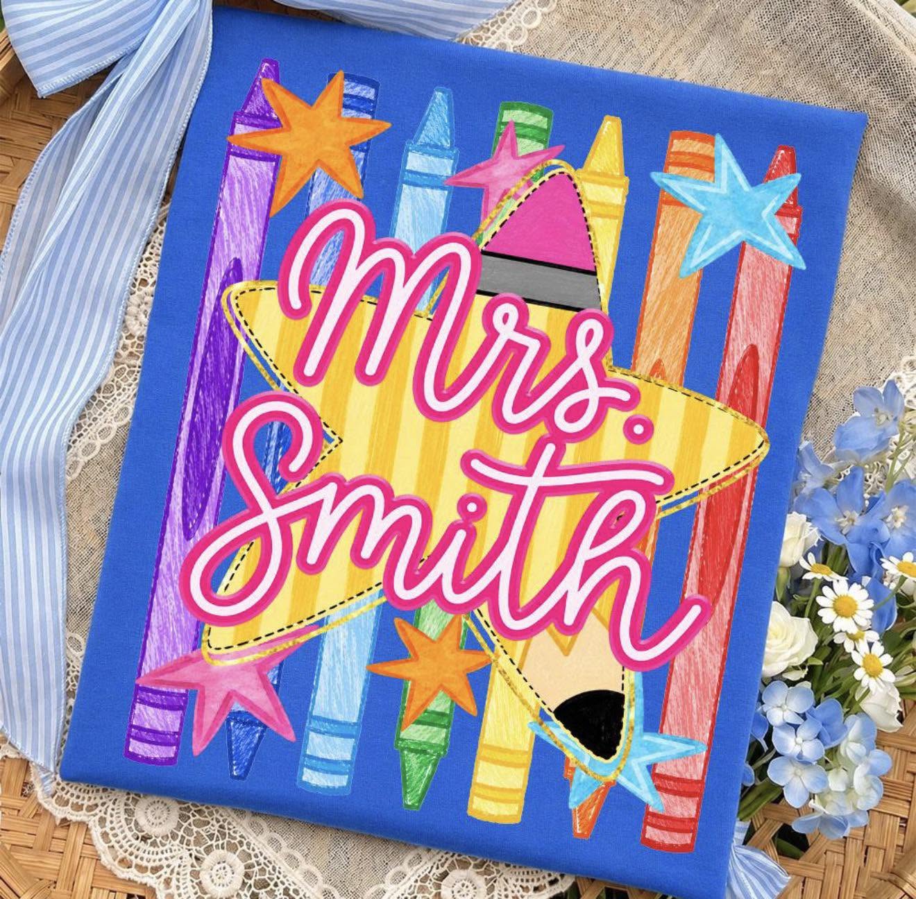 Custom School Tee - (Personalized)