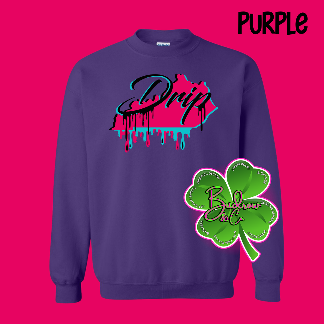 Drip Logo - Purple