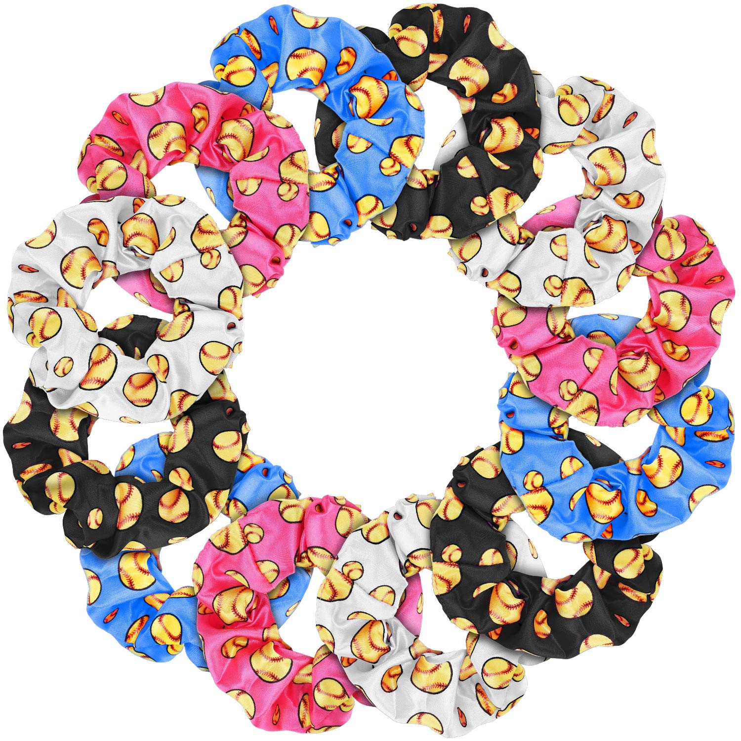 Softball Scrunchie
