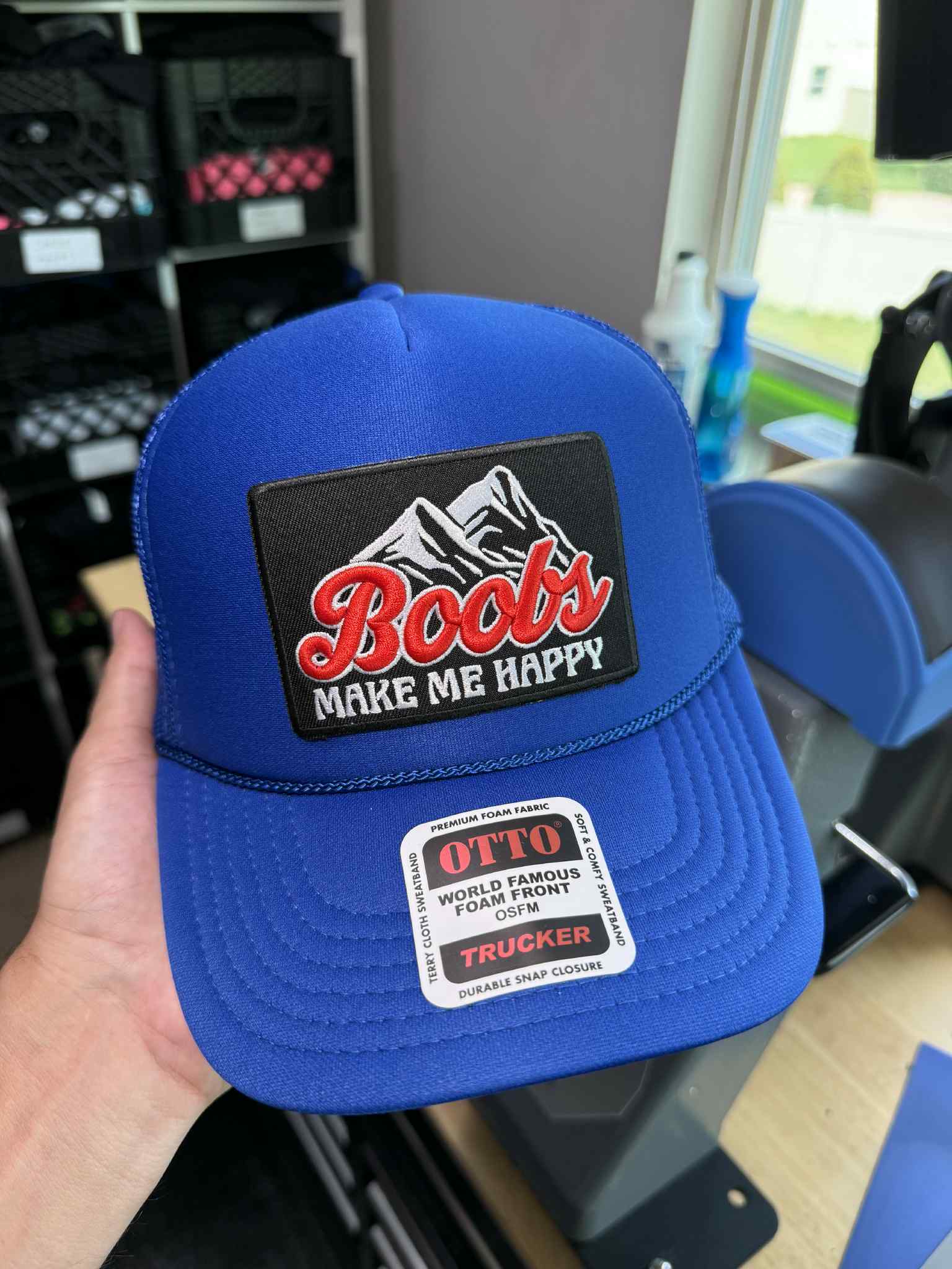 Make Me Happy Patch Hat