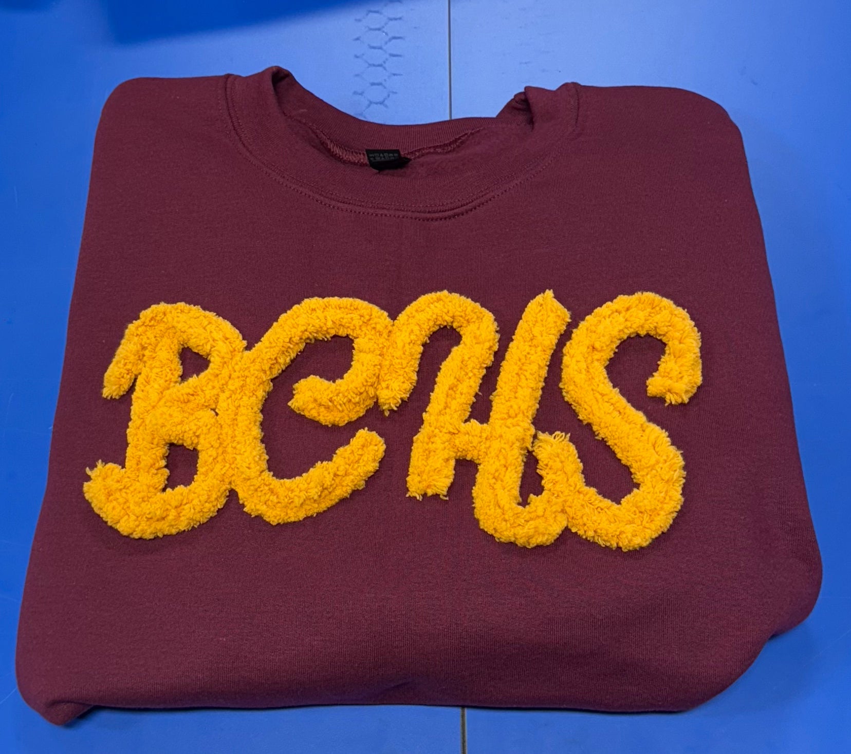 Chenille Yarn Embroidered Sweatshirts (Personalized)