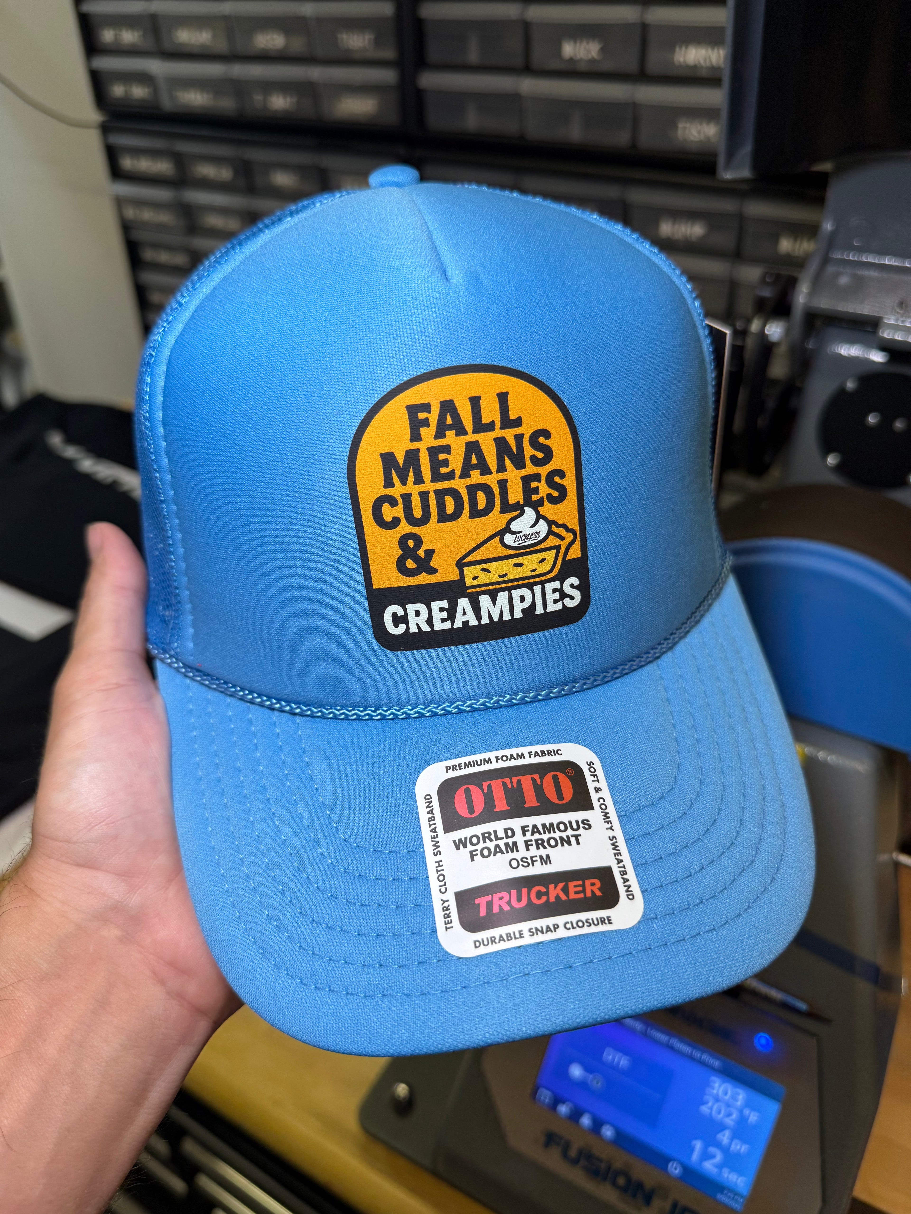 Cuddles & Creampies Mesh Trucker