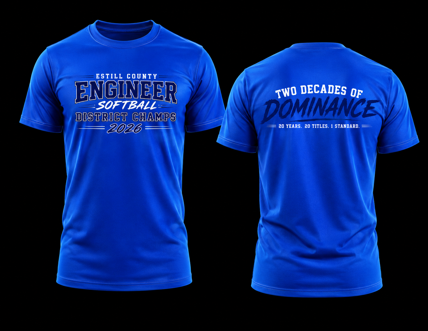 District 56 Softball CHAMPIONS Tee