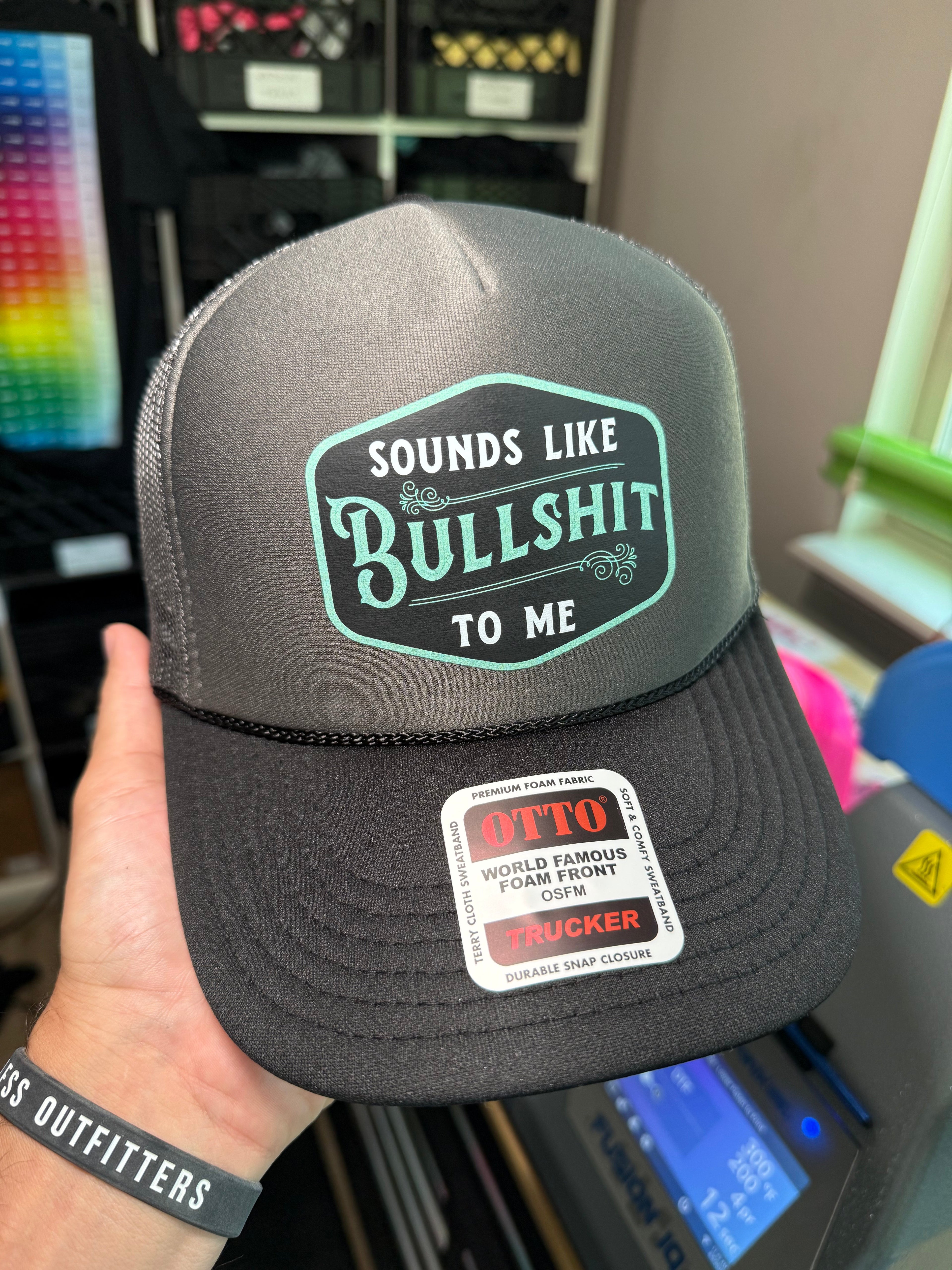 Sounds Like BS To Me Trucker Hat