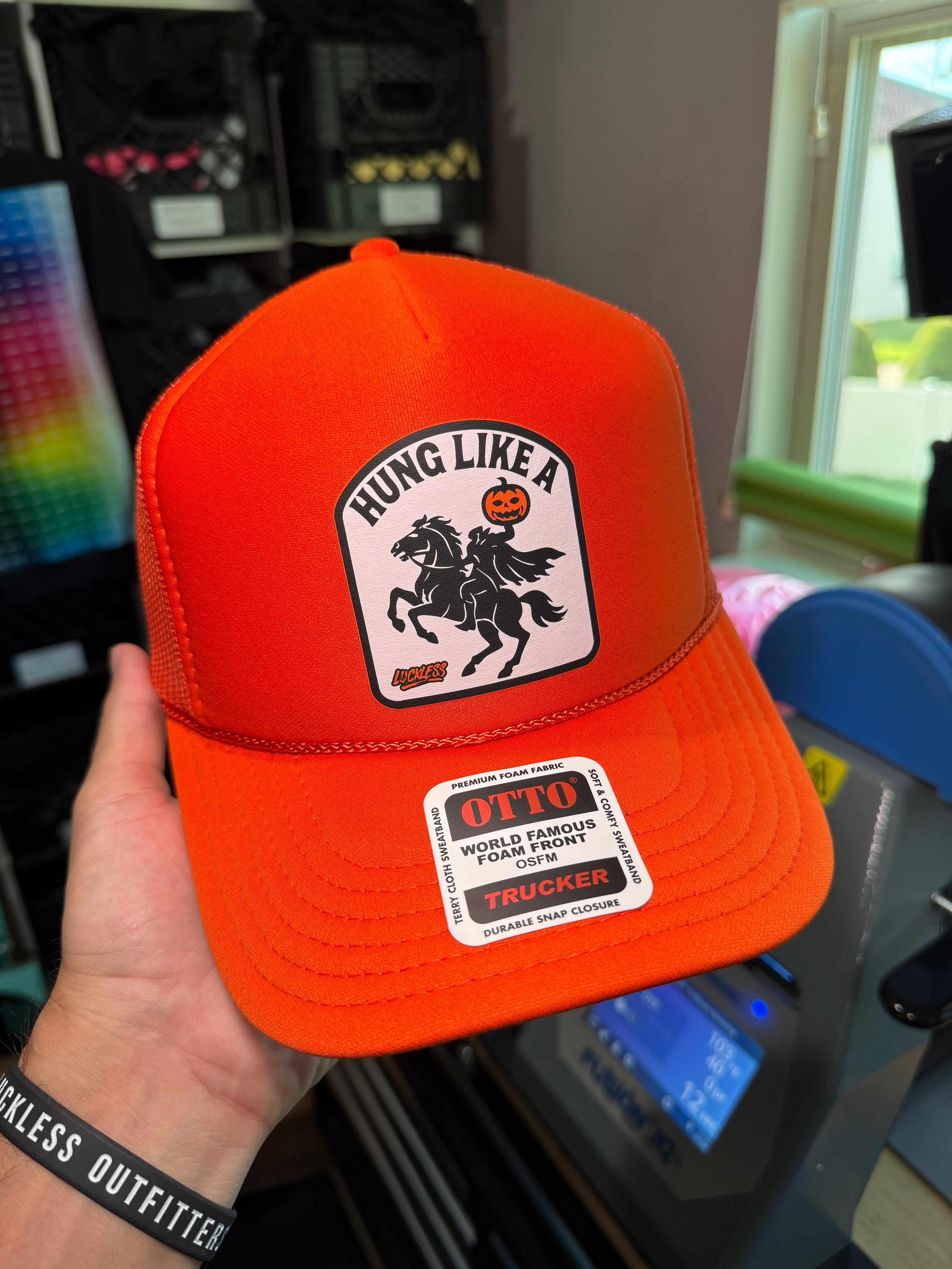 Headless Horseman Trucker Hat
