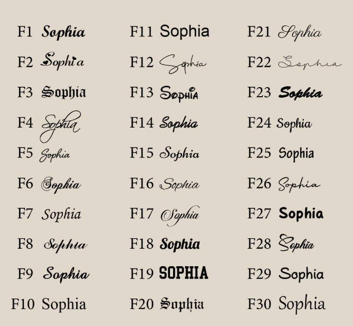 Custom Name Necklace - (Personalized)