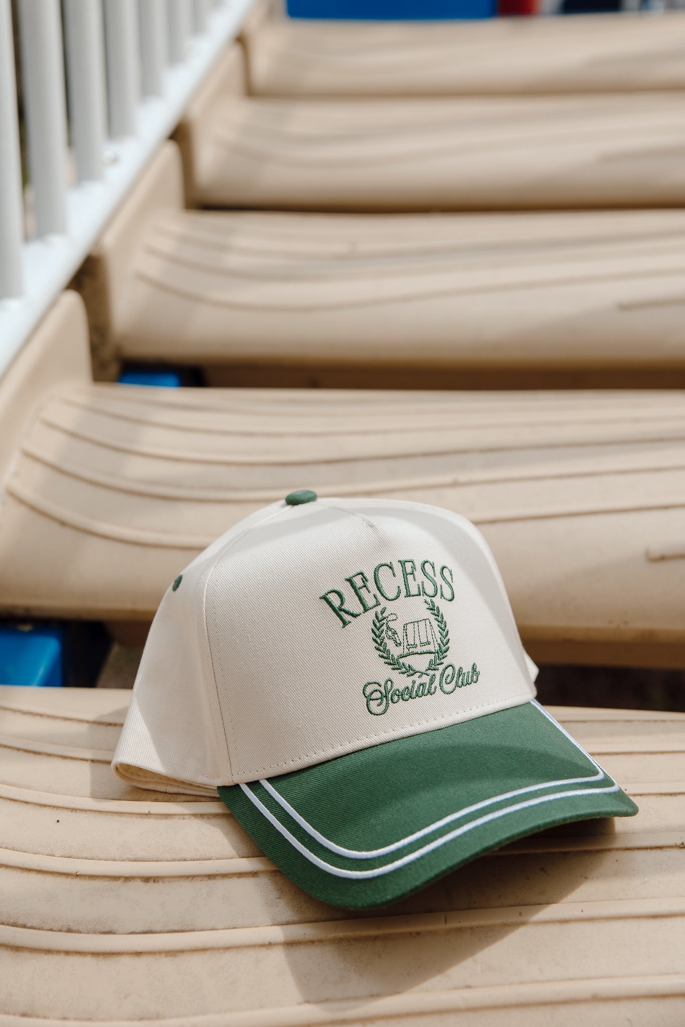 Recess Social Club - Green Vintage Trucker Hat