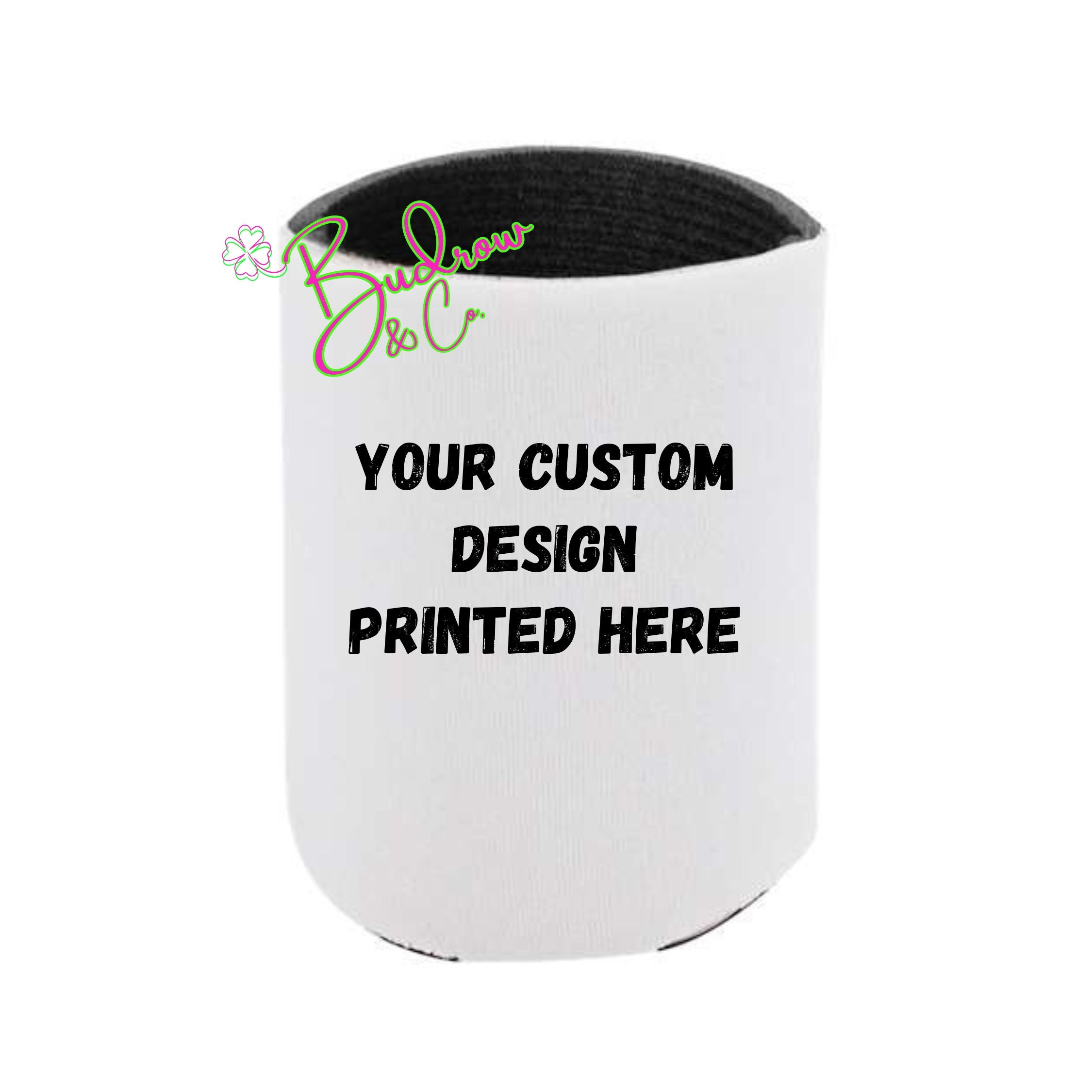 Custom DTF Printed Koozie (Upload Your Design)