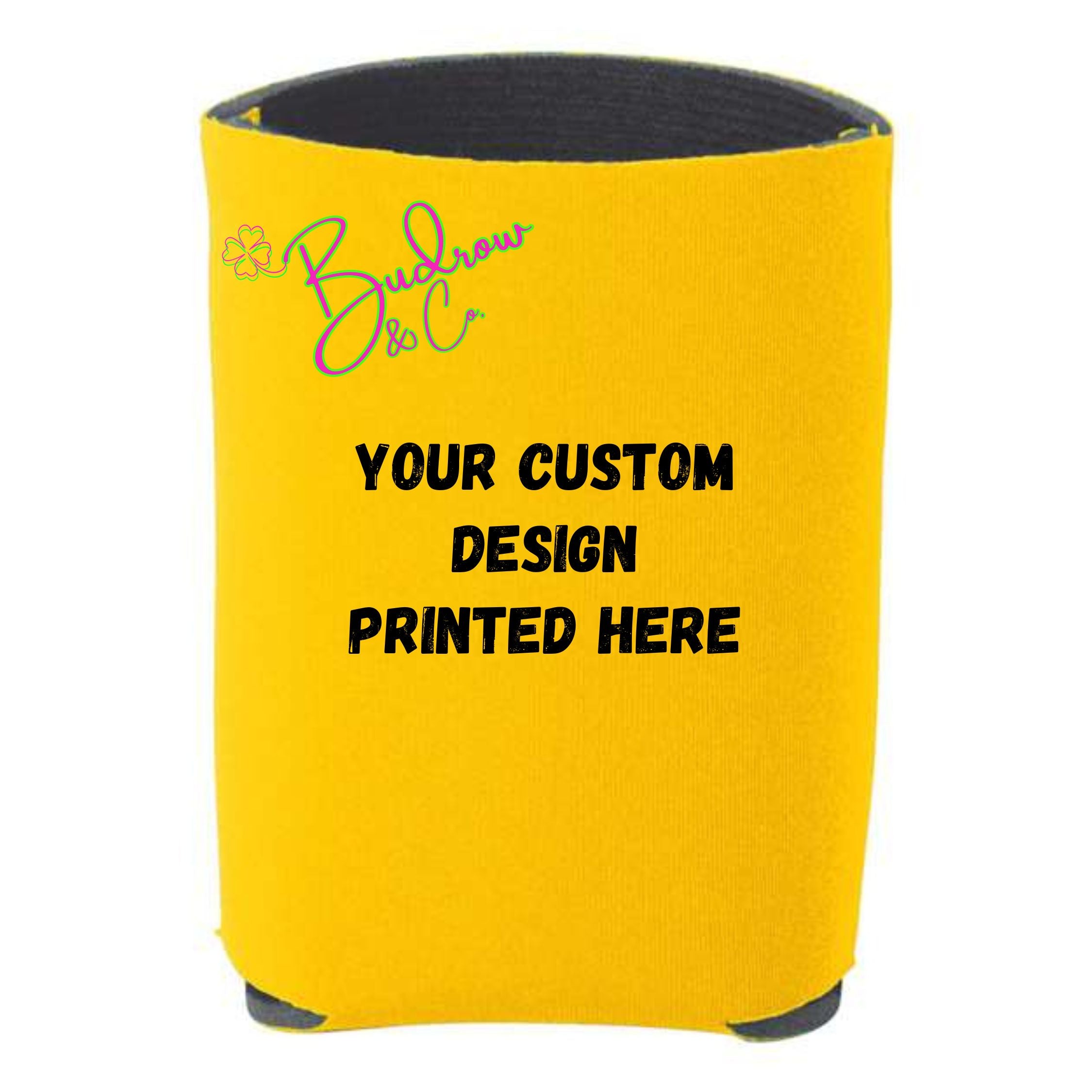 Custom DTF Printed Koozie (Upload Your Design)