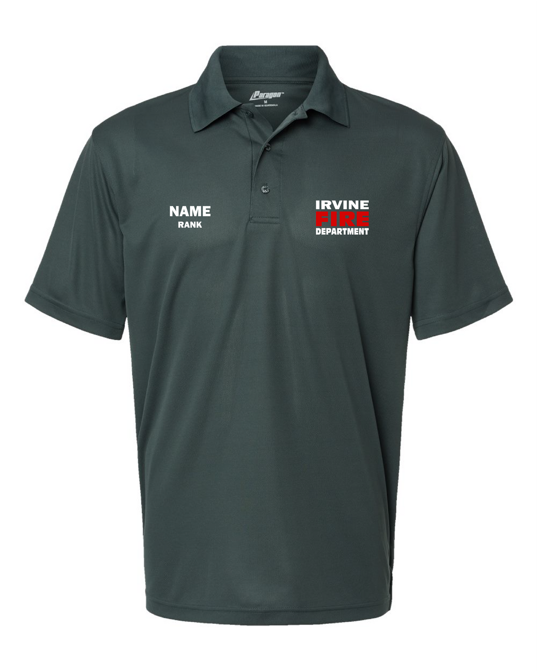 Irvine Fire Department Embroidered Dress Polo (Personalized)