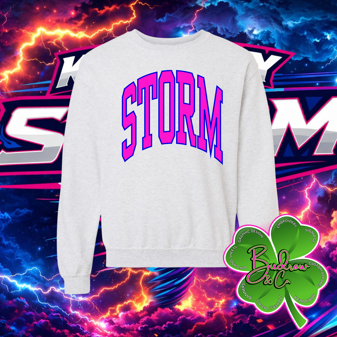Storm Text Design