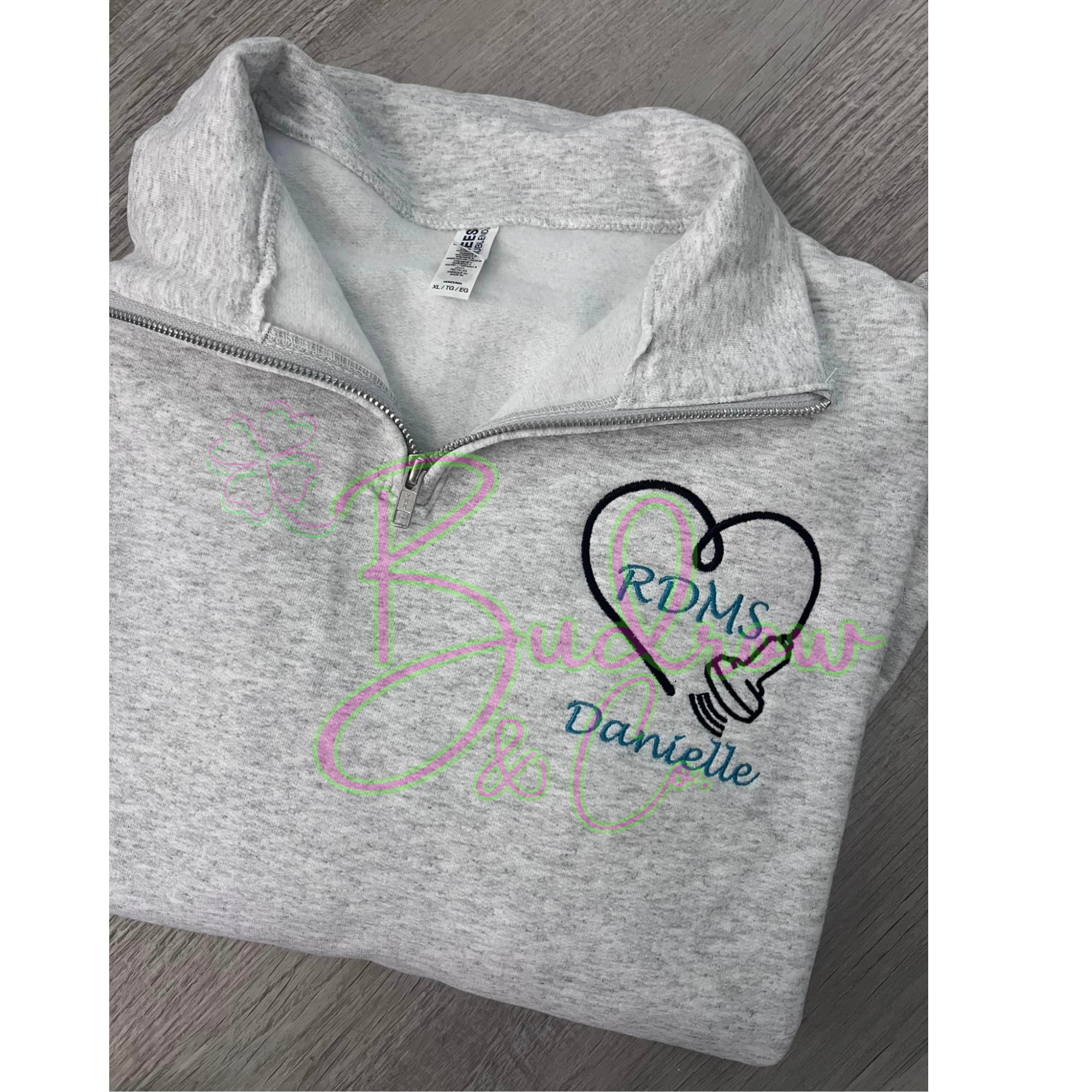 Sonographer 1/4 Sweatshirt