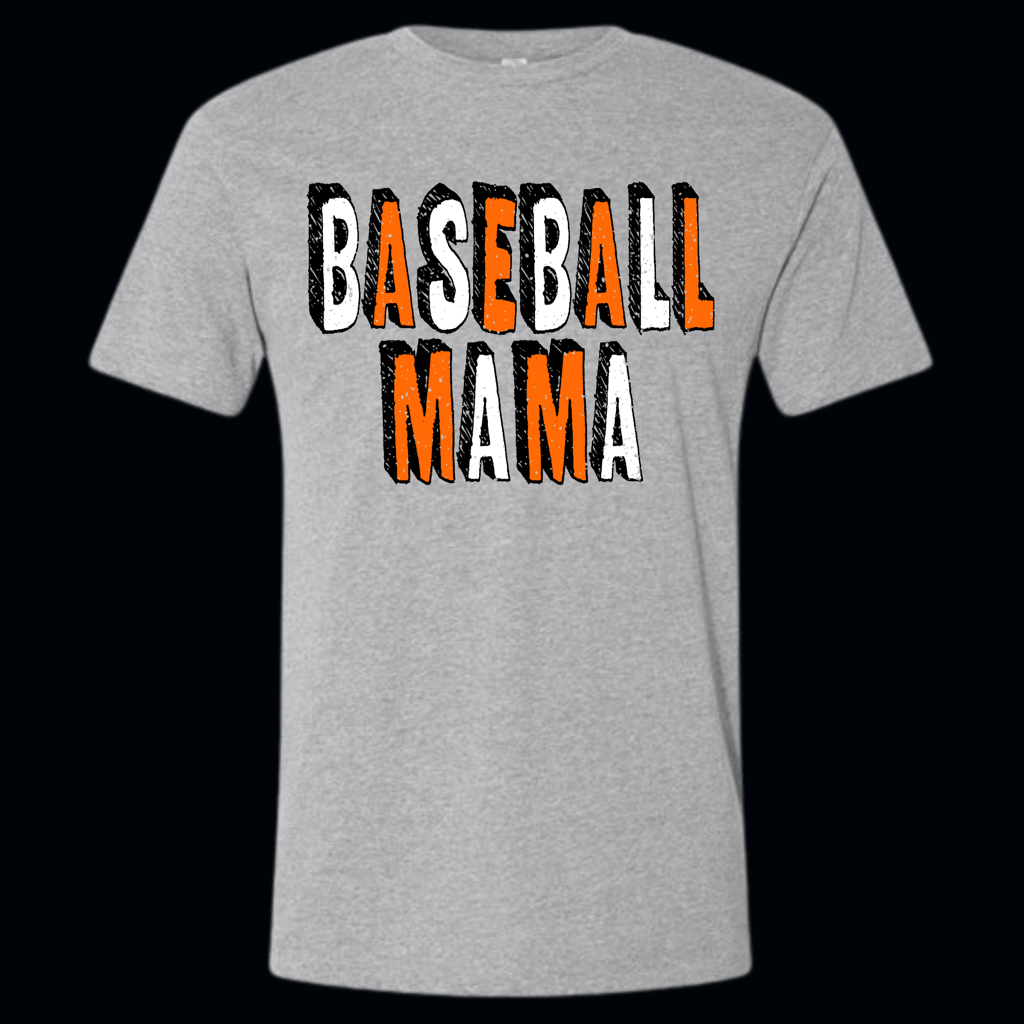 Baseball Mama - Orange