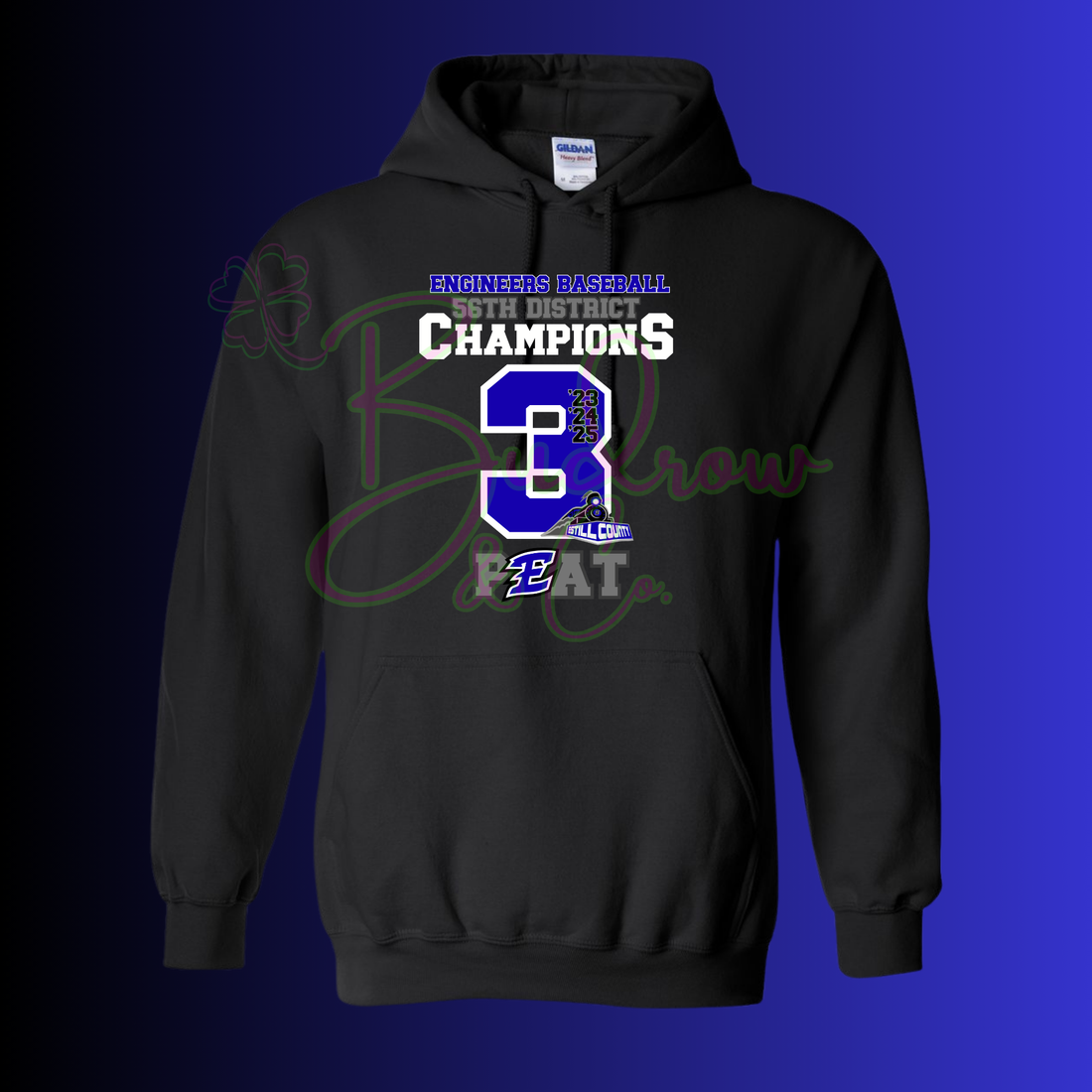 56TH DISTRICT CHAMPIONS - CREWNECK HOODED SWEATSHIRT