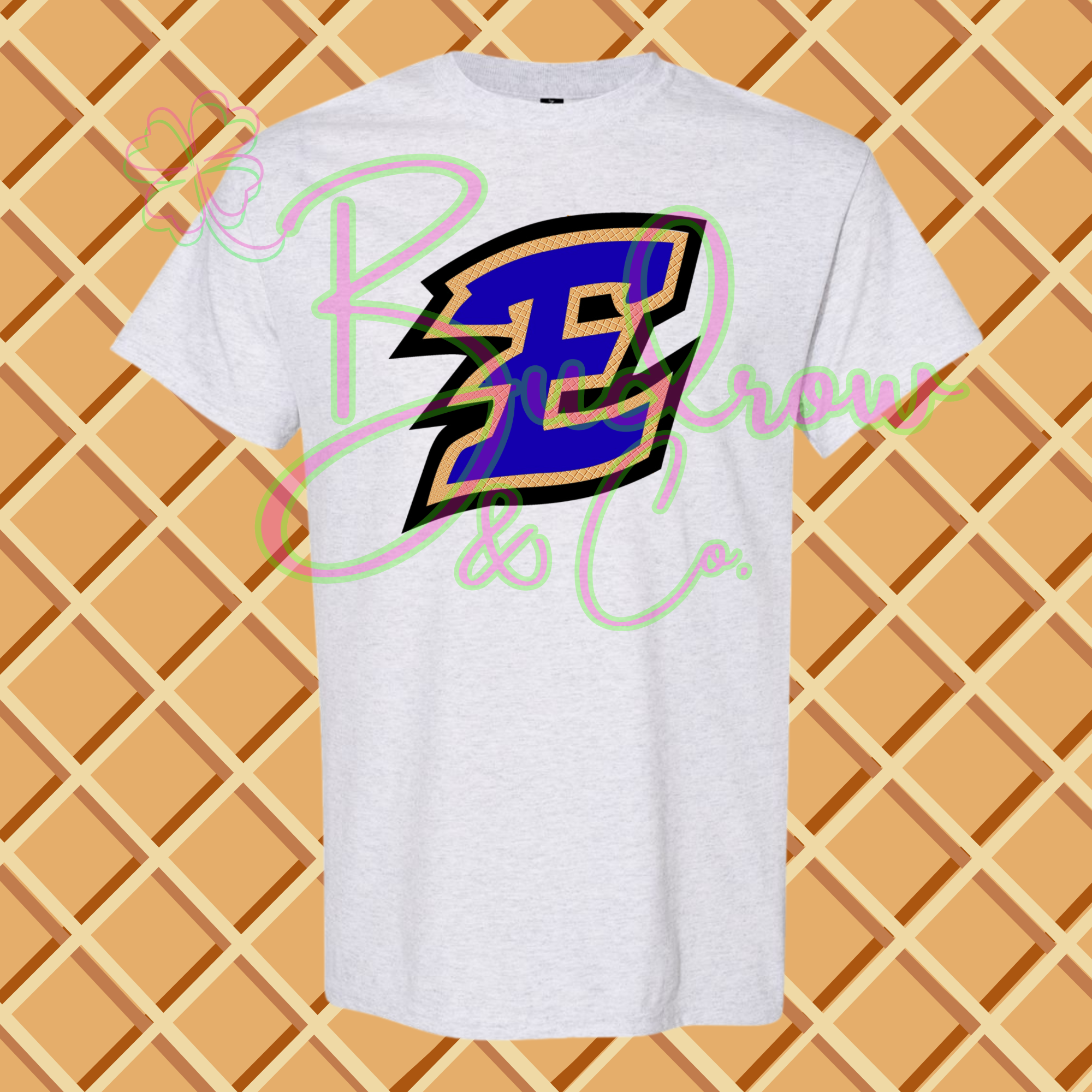 E Waffle Tee - No Sprinkle