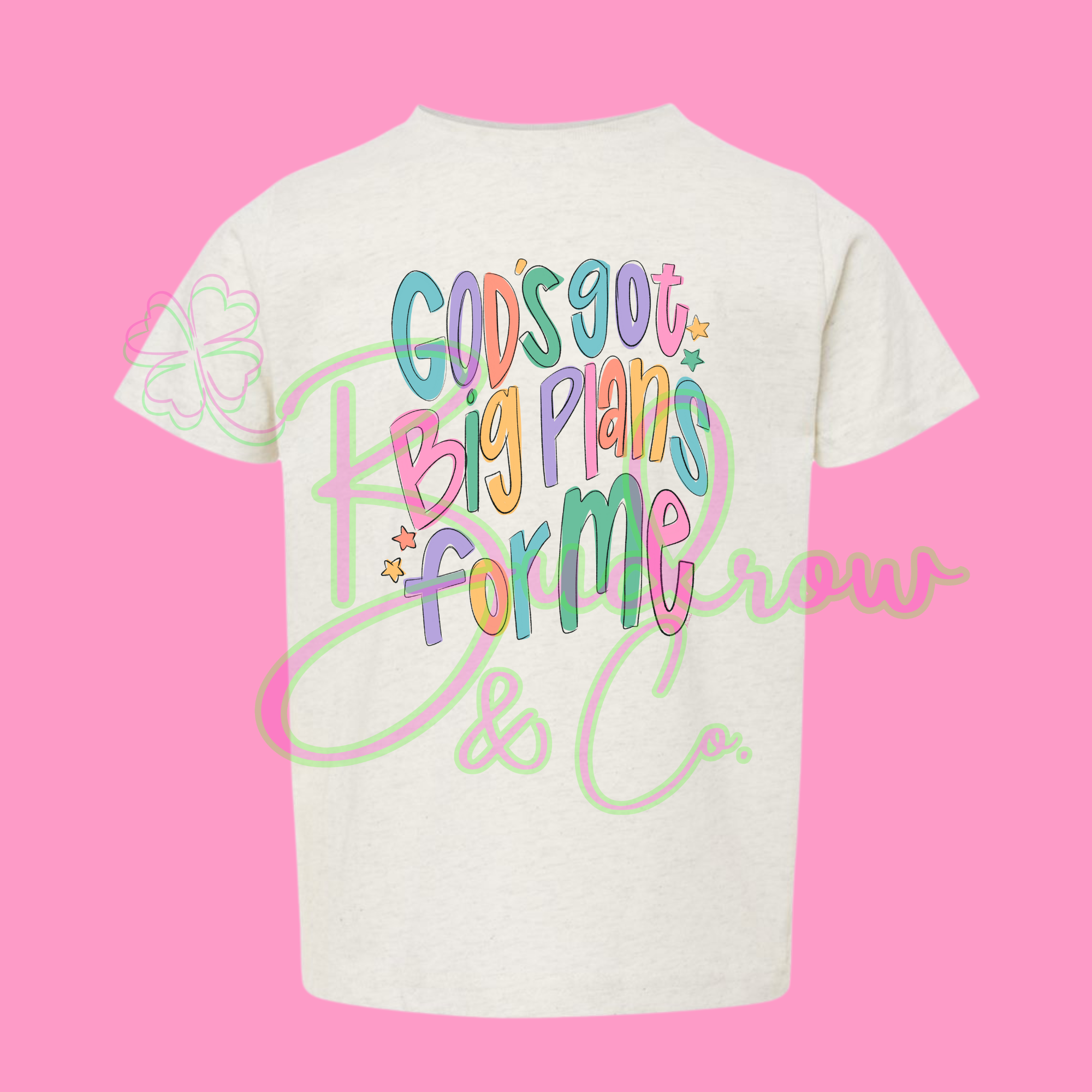 GODS GOT BIG PLANS FOR ME - GIRL - TODDLER YOUTH