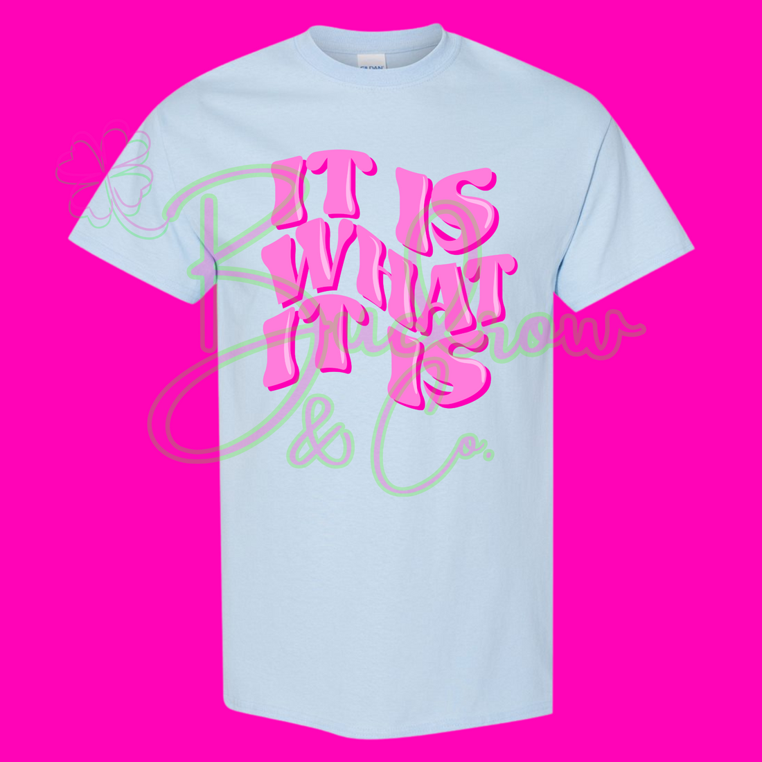 IT IS WHAT IT IS