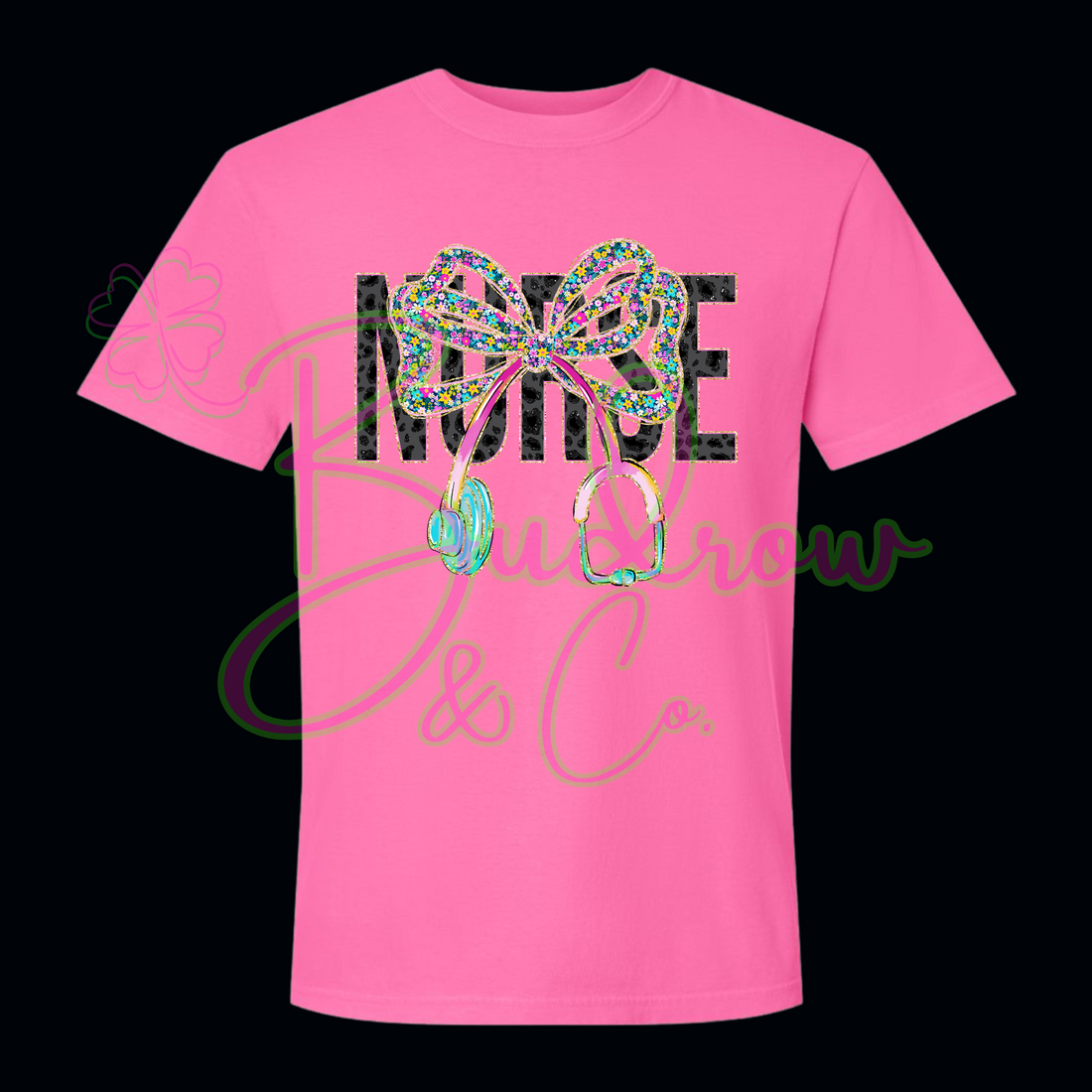 Nurse Floral Stethoscope