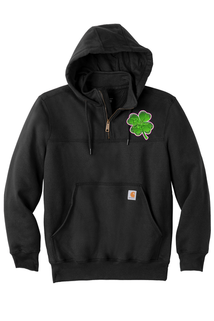 Custom Embroidered Carhartt® Rain Defender® Paxton Hooded Zip Sweatshirt | Heavyweight Work Hoodie for Firefighters, Construction Crews & Company Uniforms