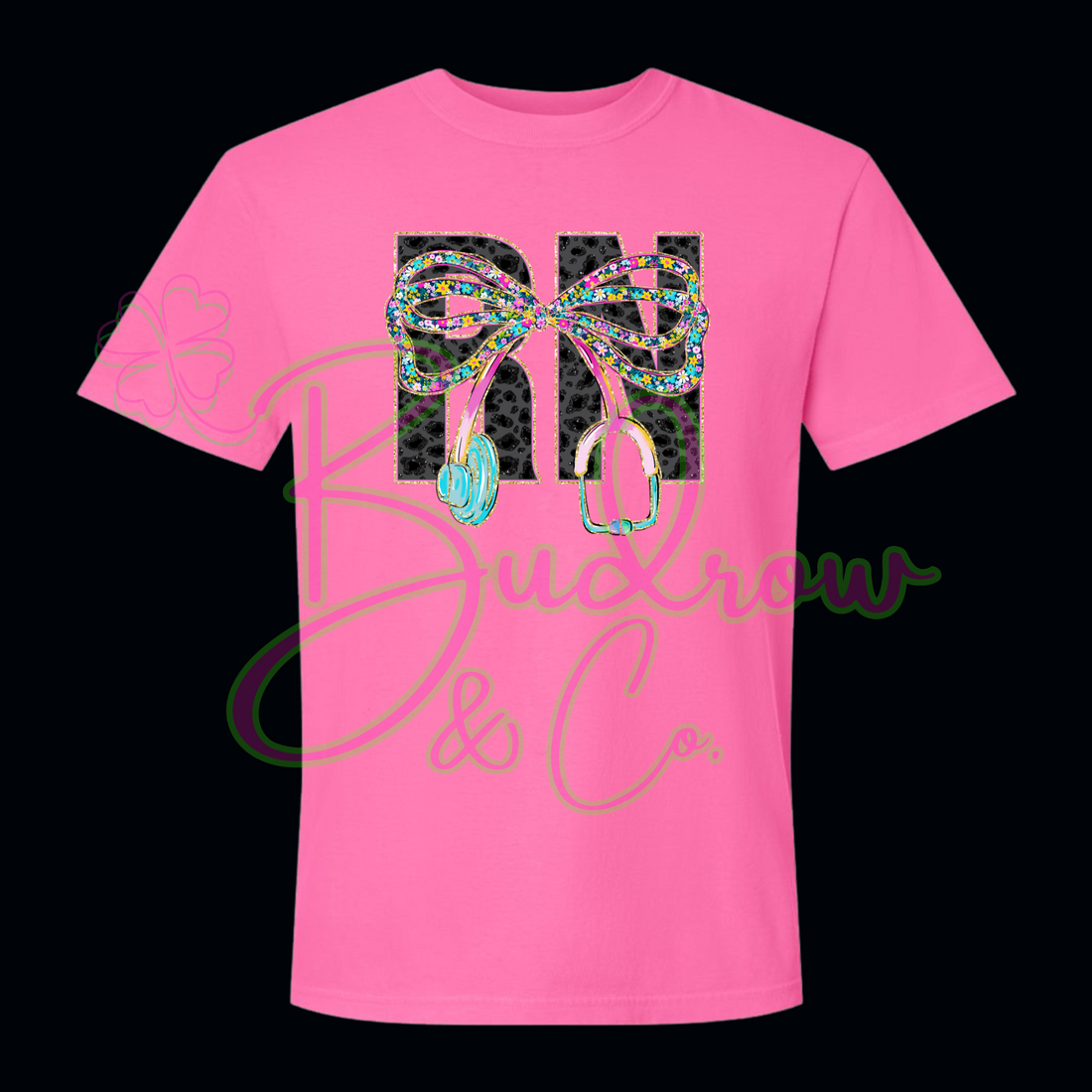 RN Floral Stethoscope