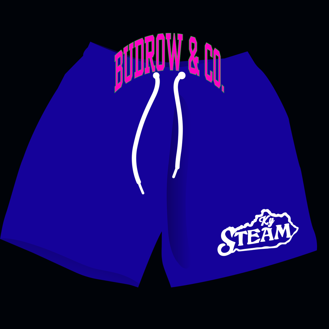 Steam Shorts - Blue