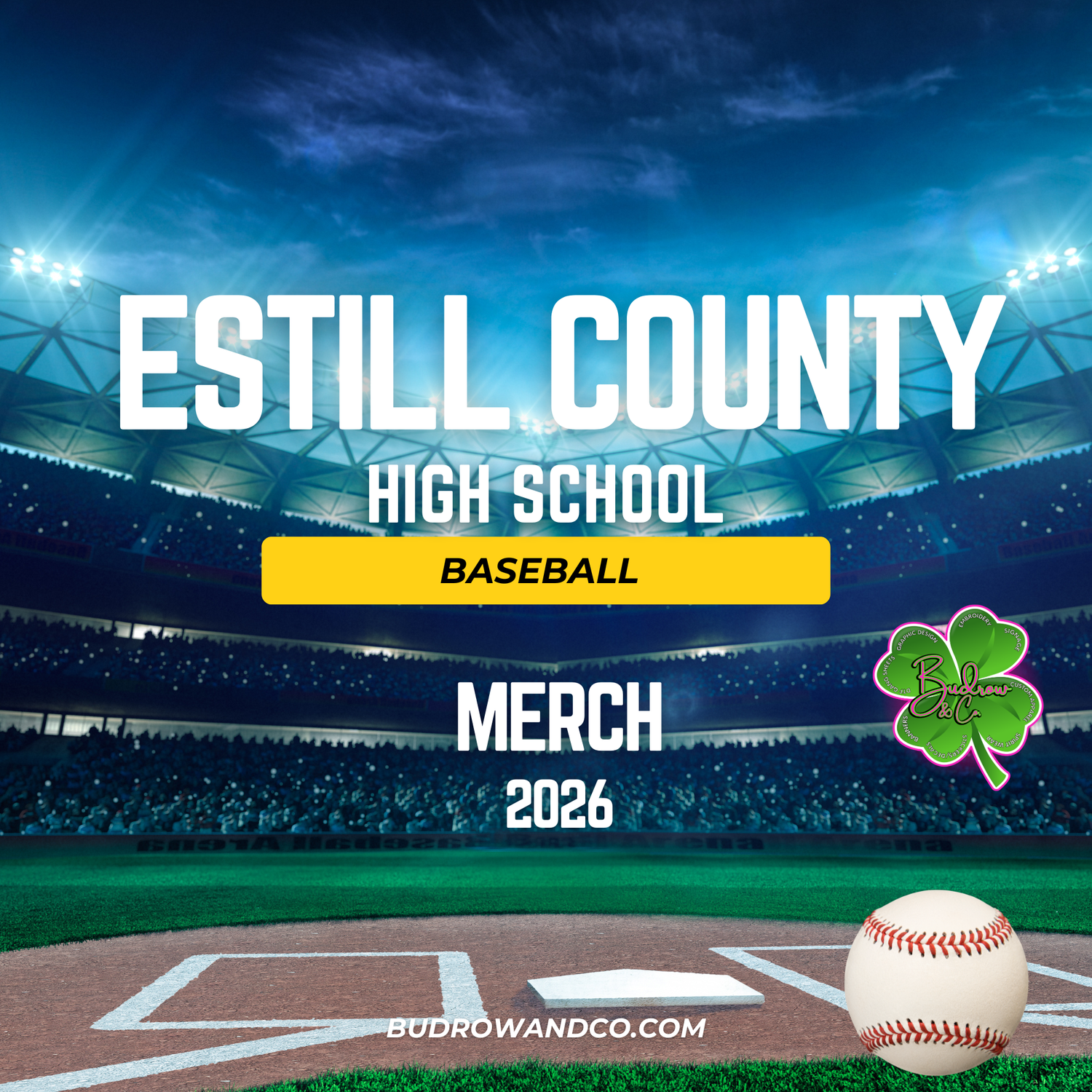 Estill County High School Baseball Merch