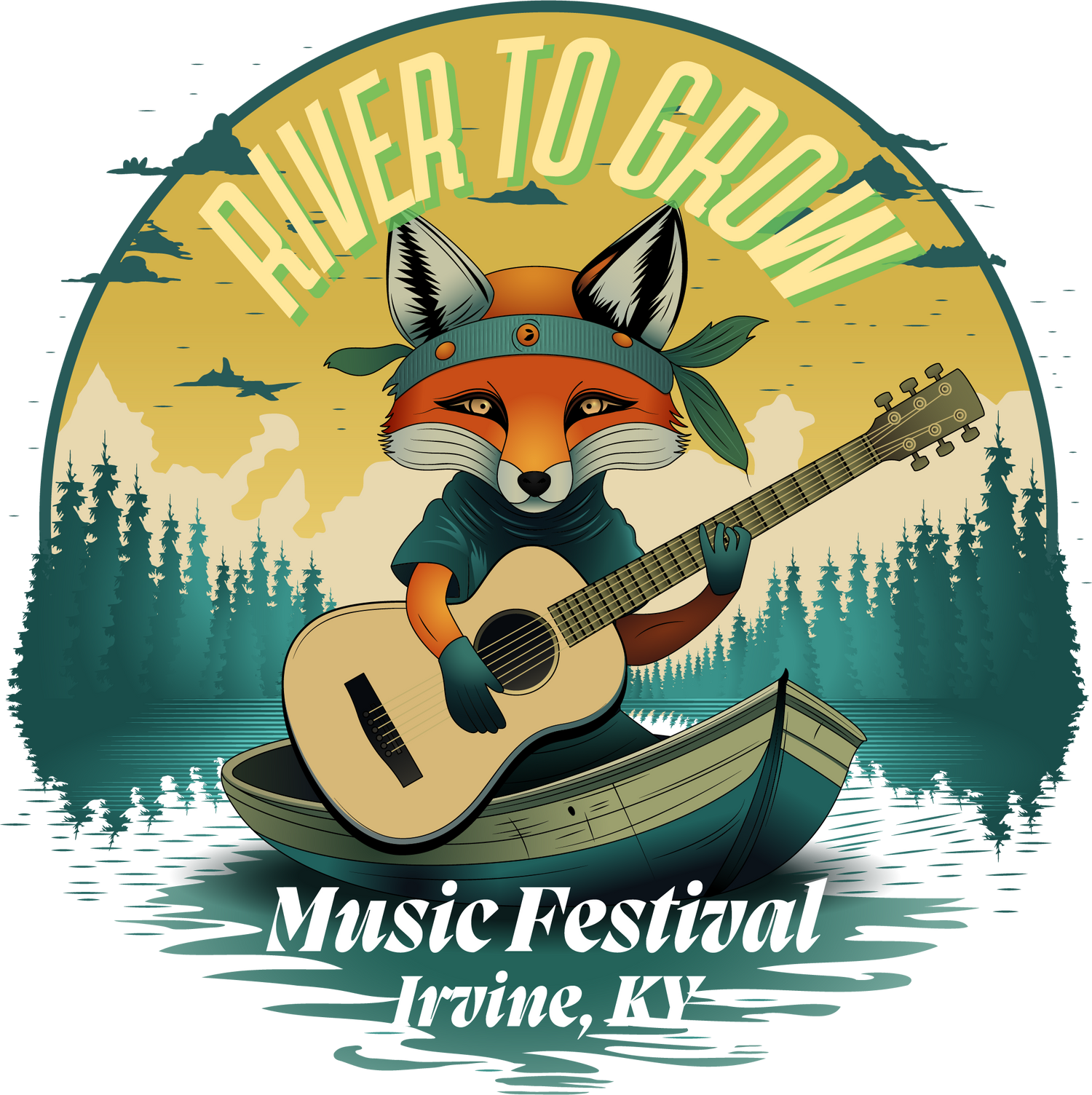 River To Grow (RTG) Music Festival Merch