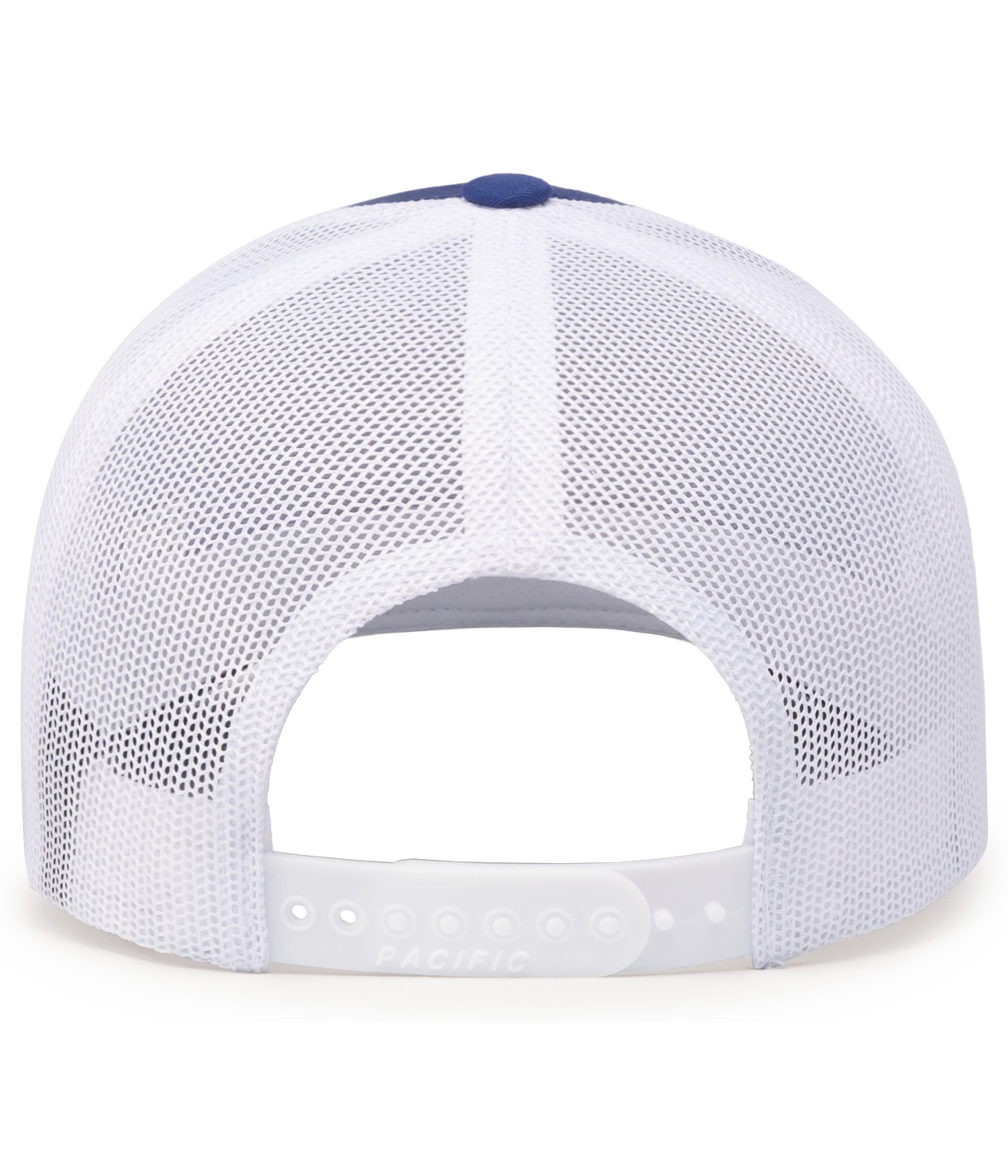 Kentucky 3D Embroidered Hat – Pacific Headwear 104C Trucker | White &amp; Royal Blue Snapback Mesh Cap | State Pride Baseball Hat