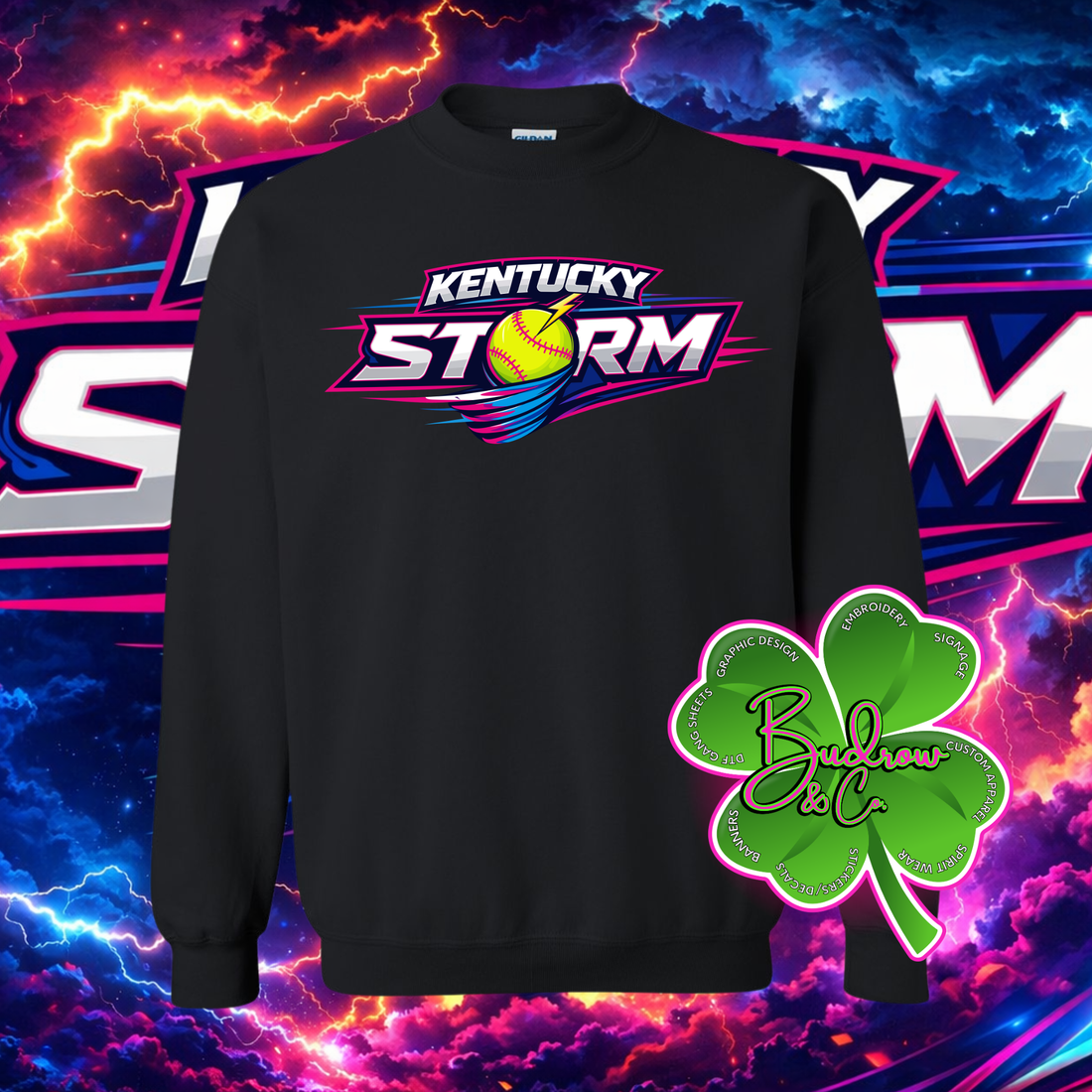 Kentucky Storm Logo Crewneck Sweatshirt