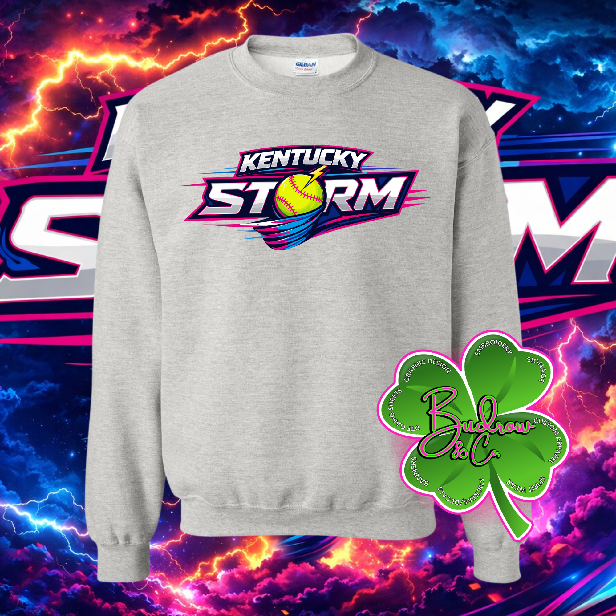 Kentucky Storm Logo Crewneck Sweatshirt
