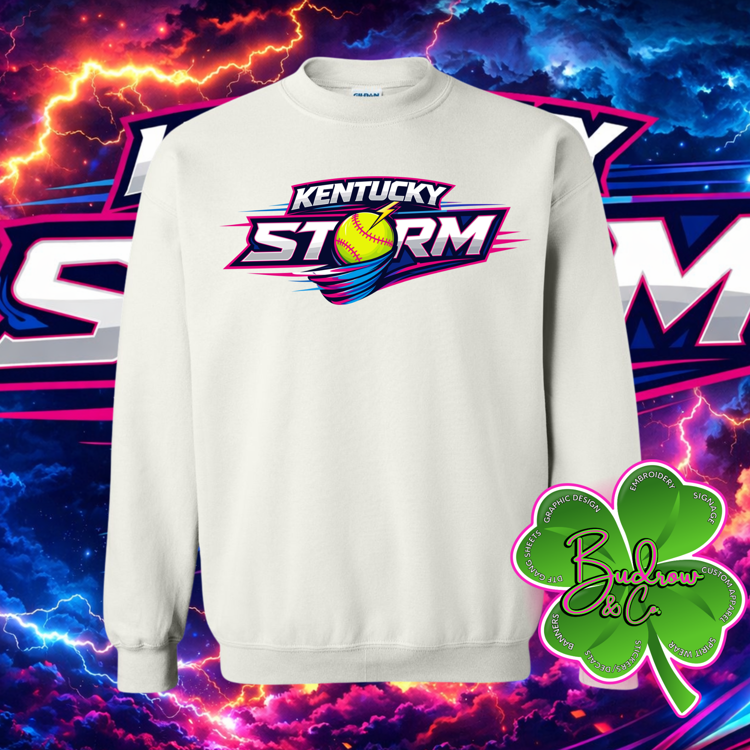 Kentucky Storm Logo Crewneck Sweatshirt