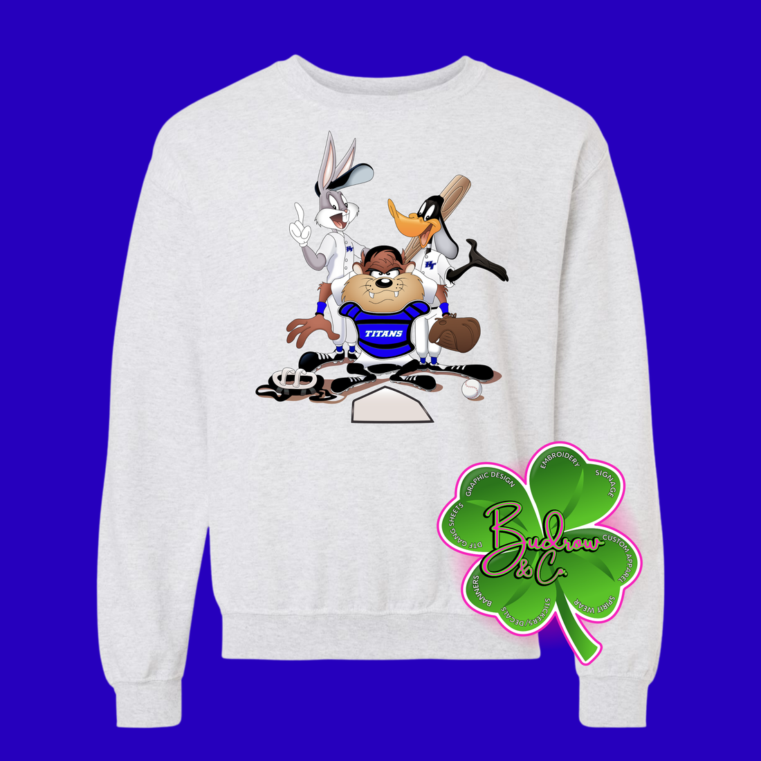 Hopewell Titans Baseball Character