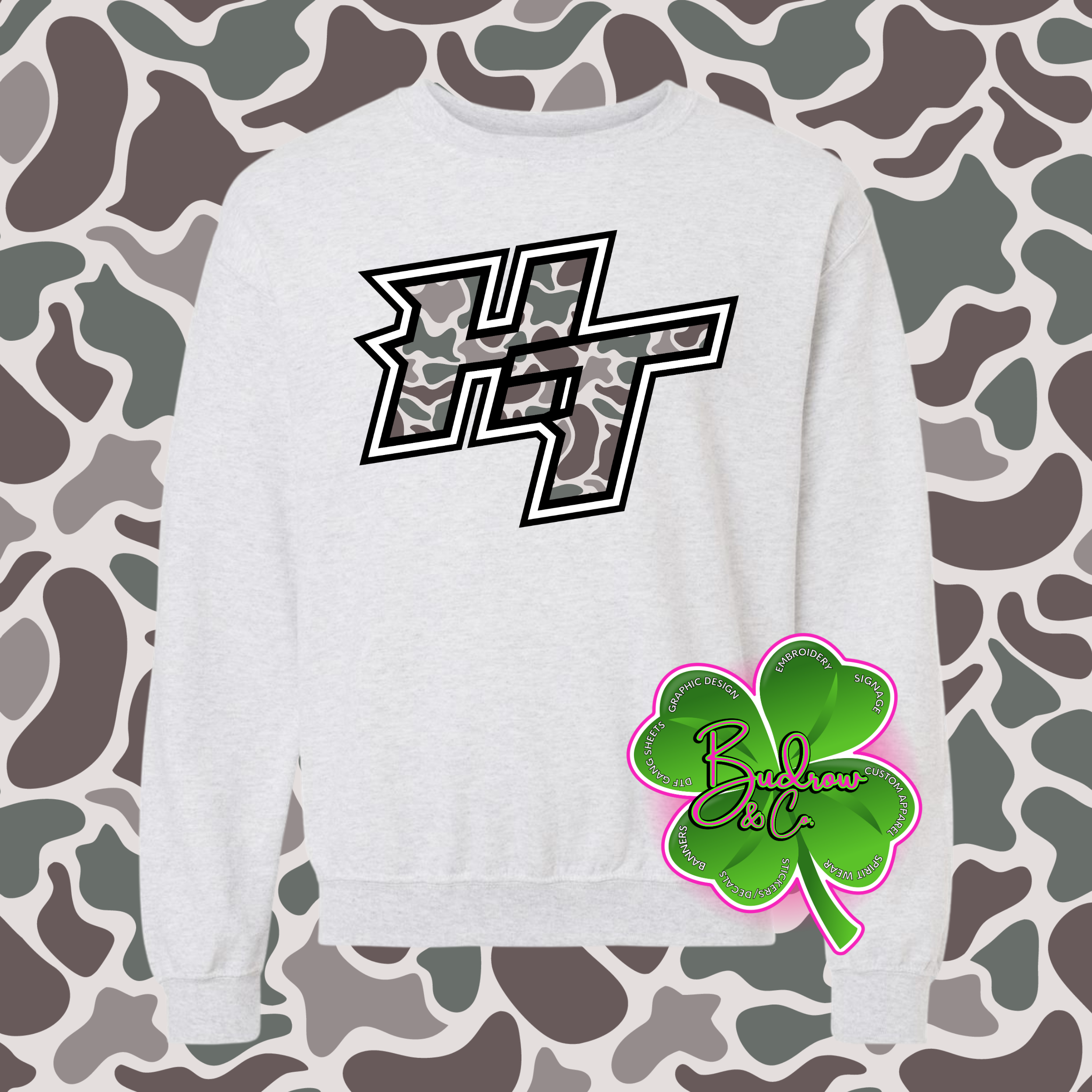 Hopewell Titans Baseball Old School Camo