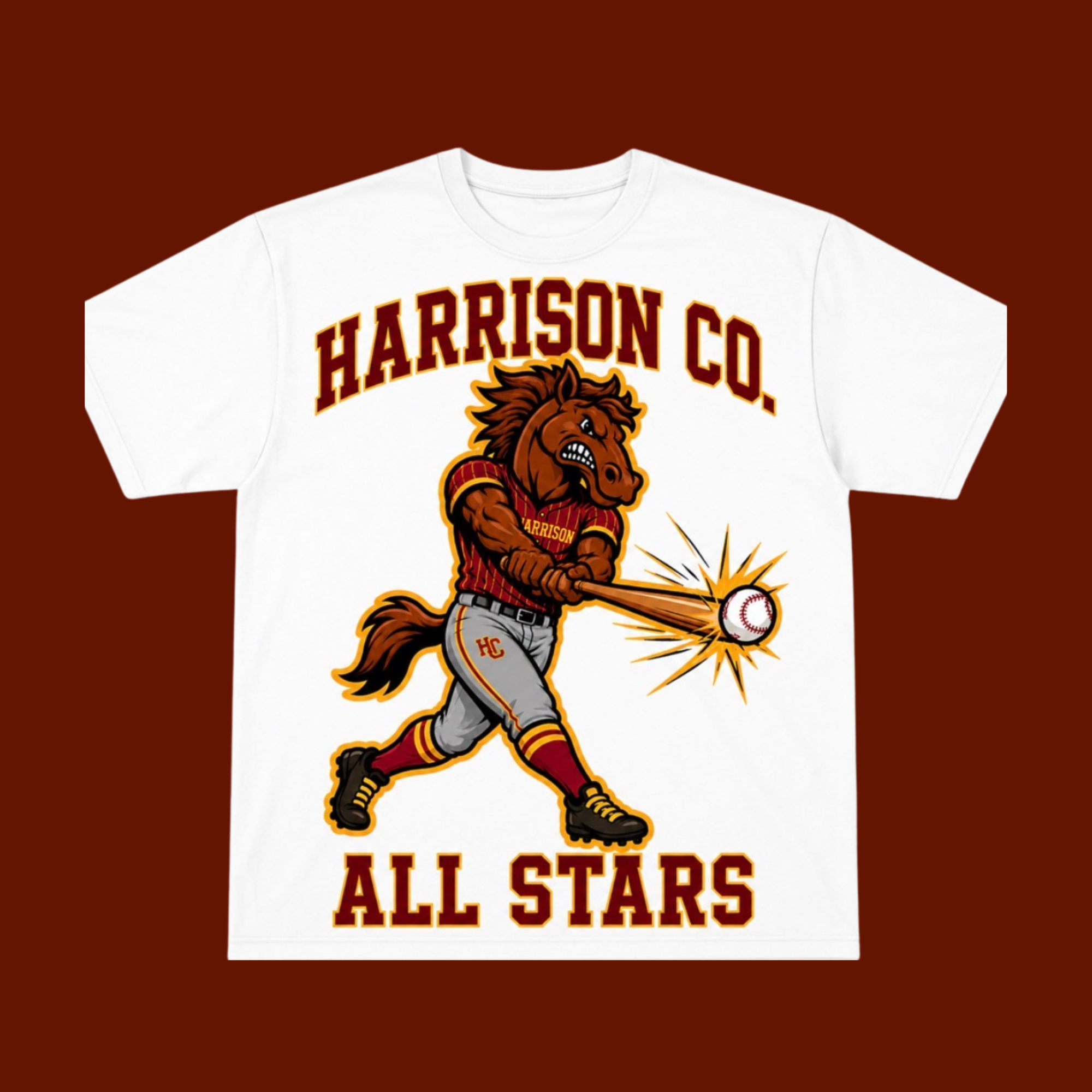 HC ALL STARS DESIGN TWO - FRONT &amp; BACK - Personalized