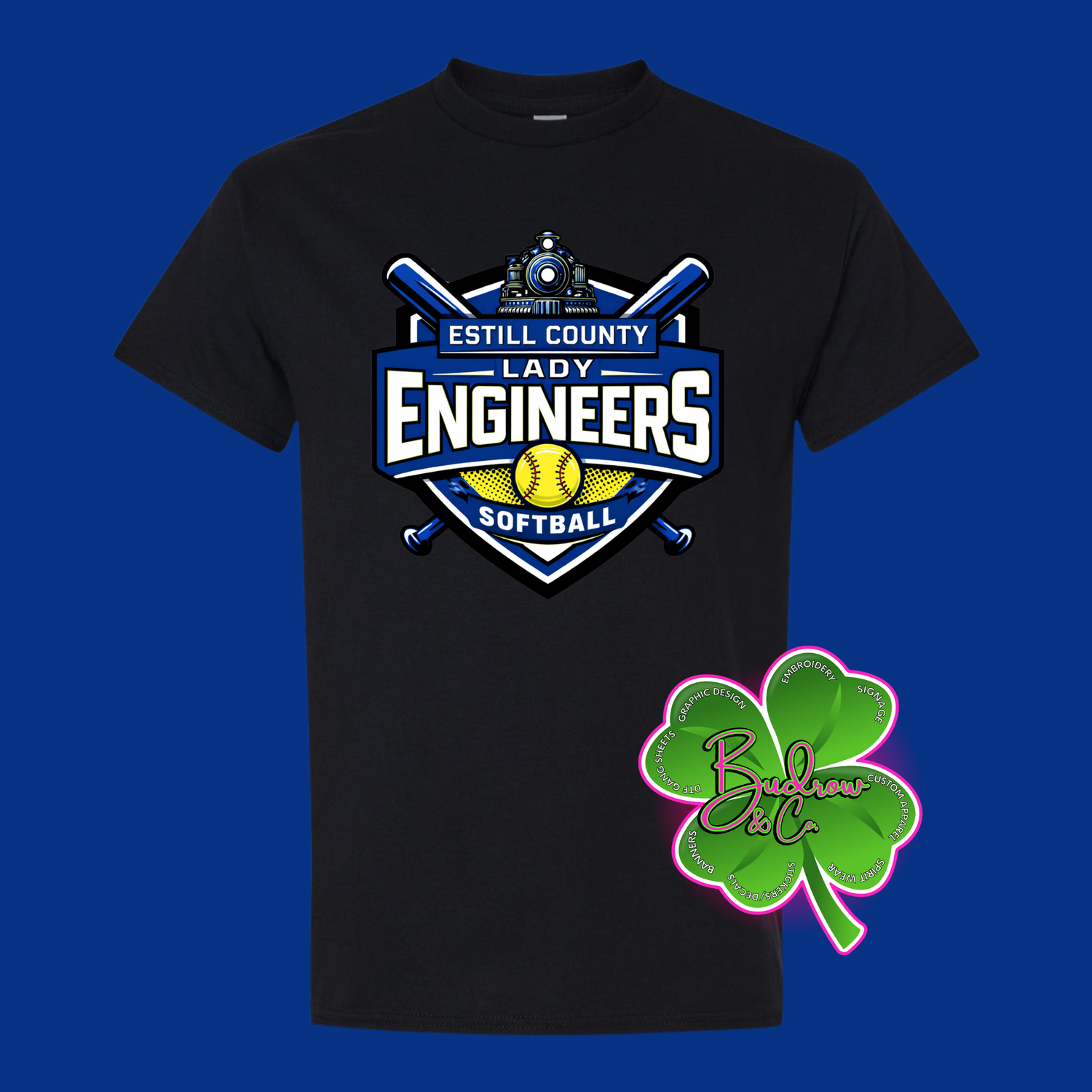 Estill Softball Team Design - (Personalized)