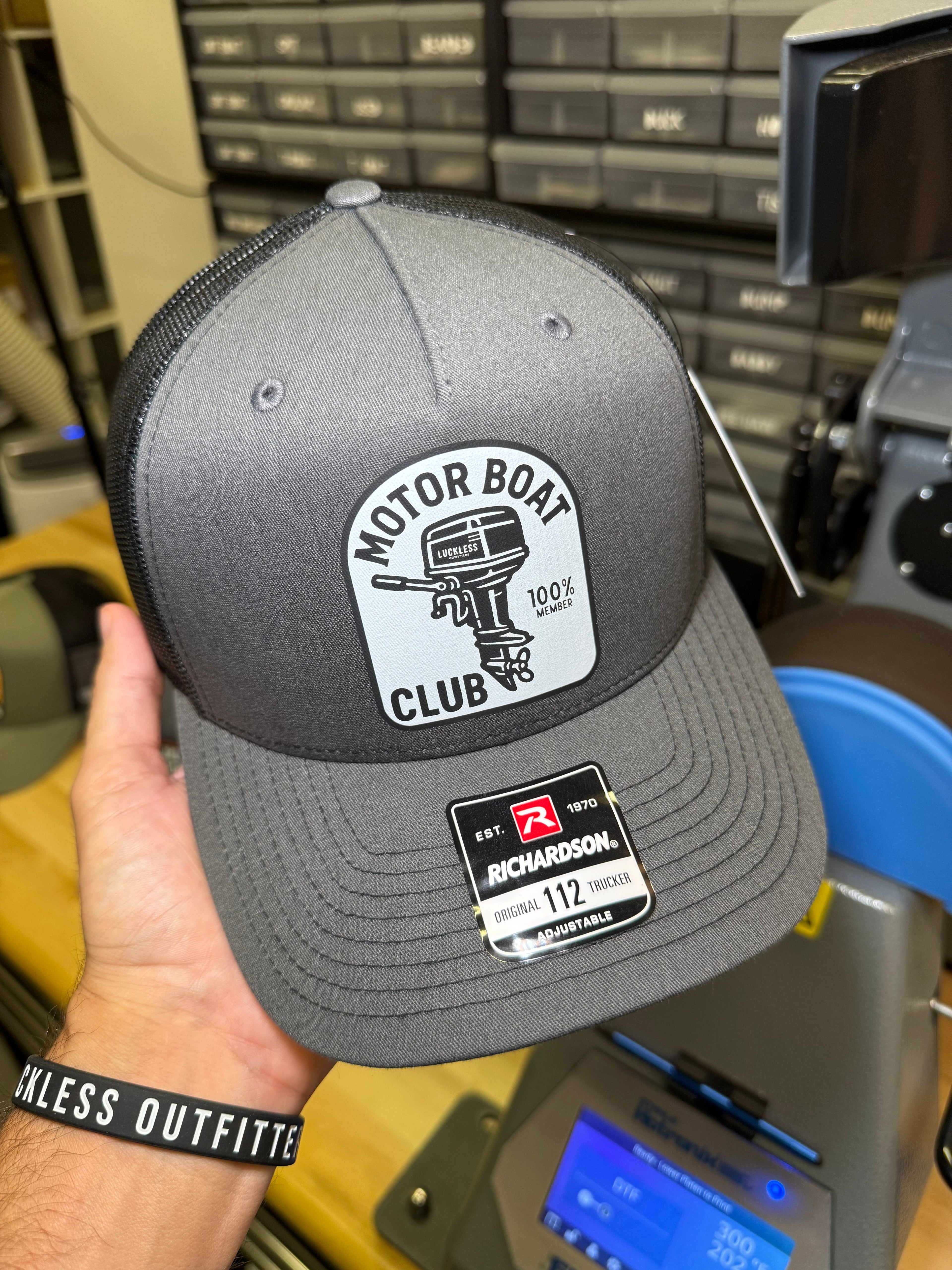 Motor Boat Club Trucker Hat
