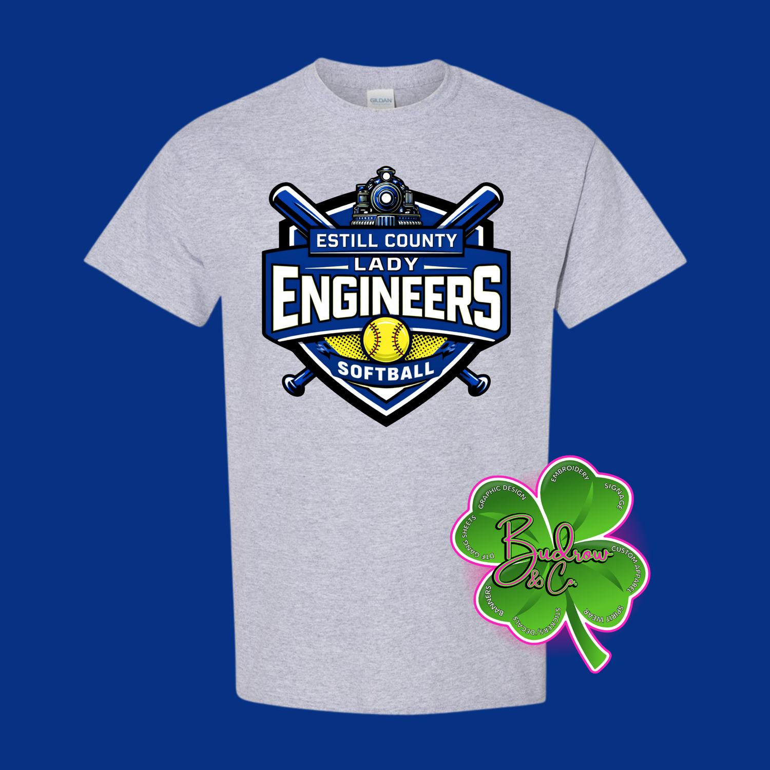 Estill Softball Team Design - (Personalized)