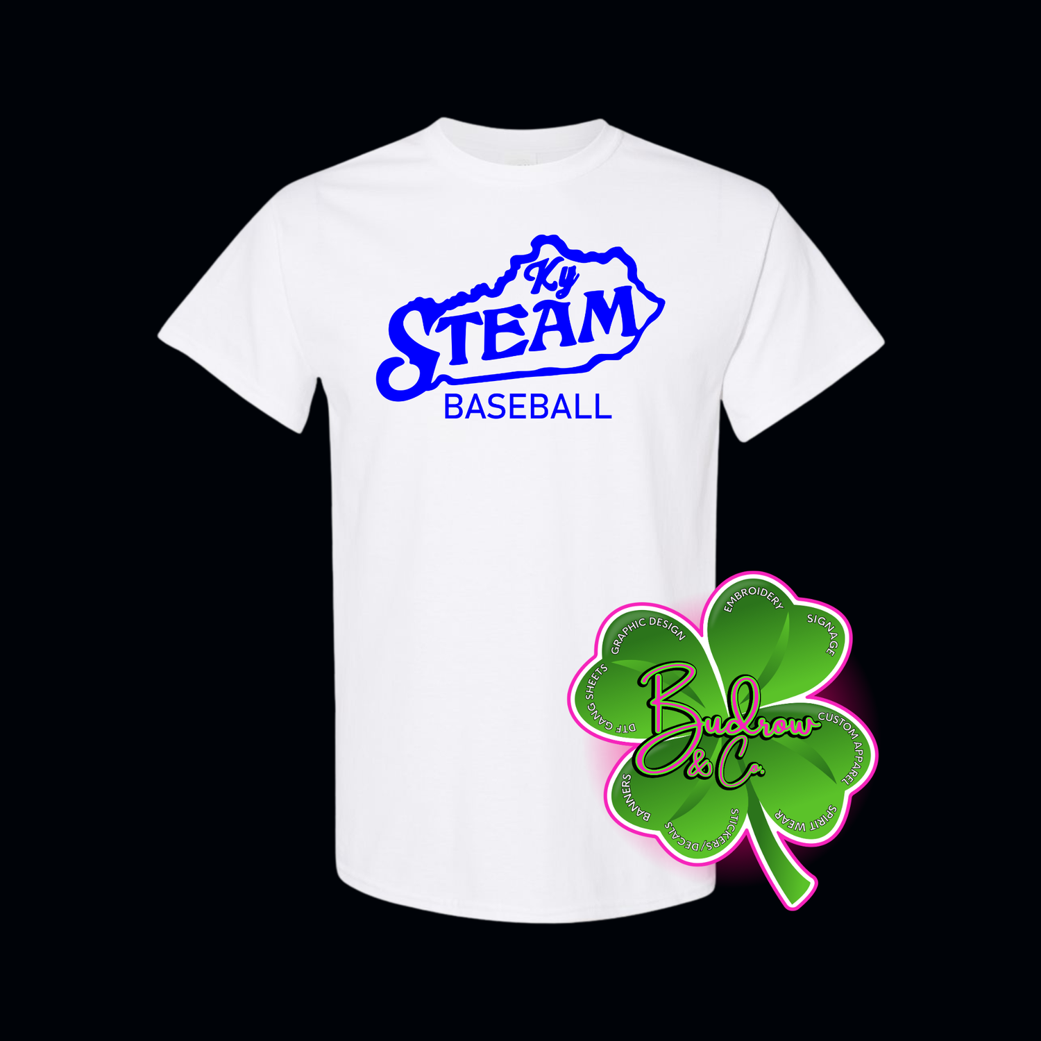 KY STEAM BASEBALL TEE