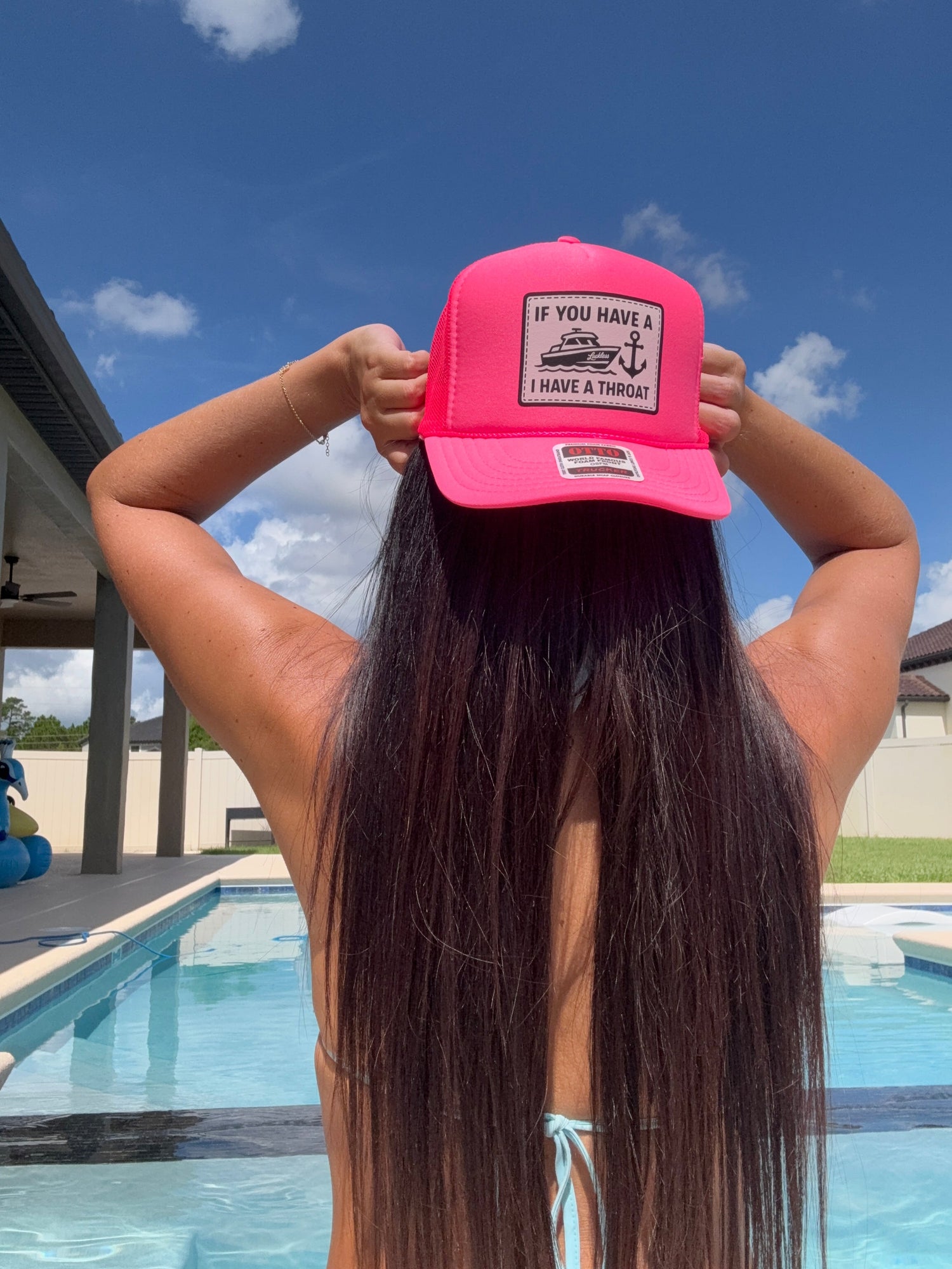 Boat Throat Trucker Hat