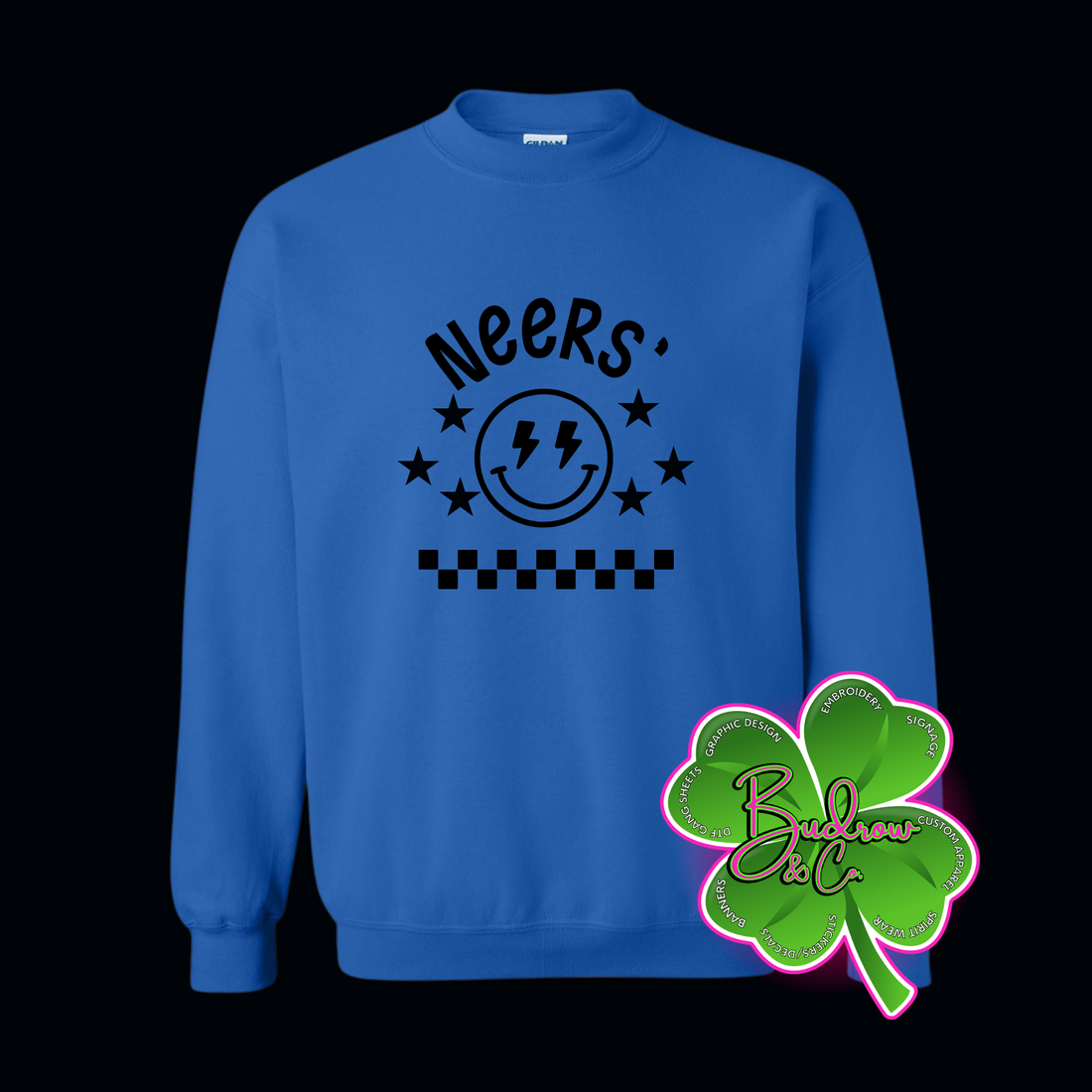 Neers’ Smiley Tee - Royal