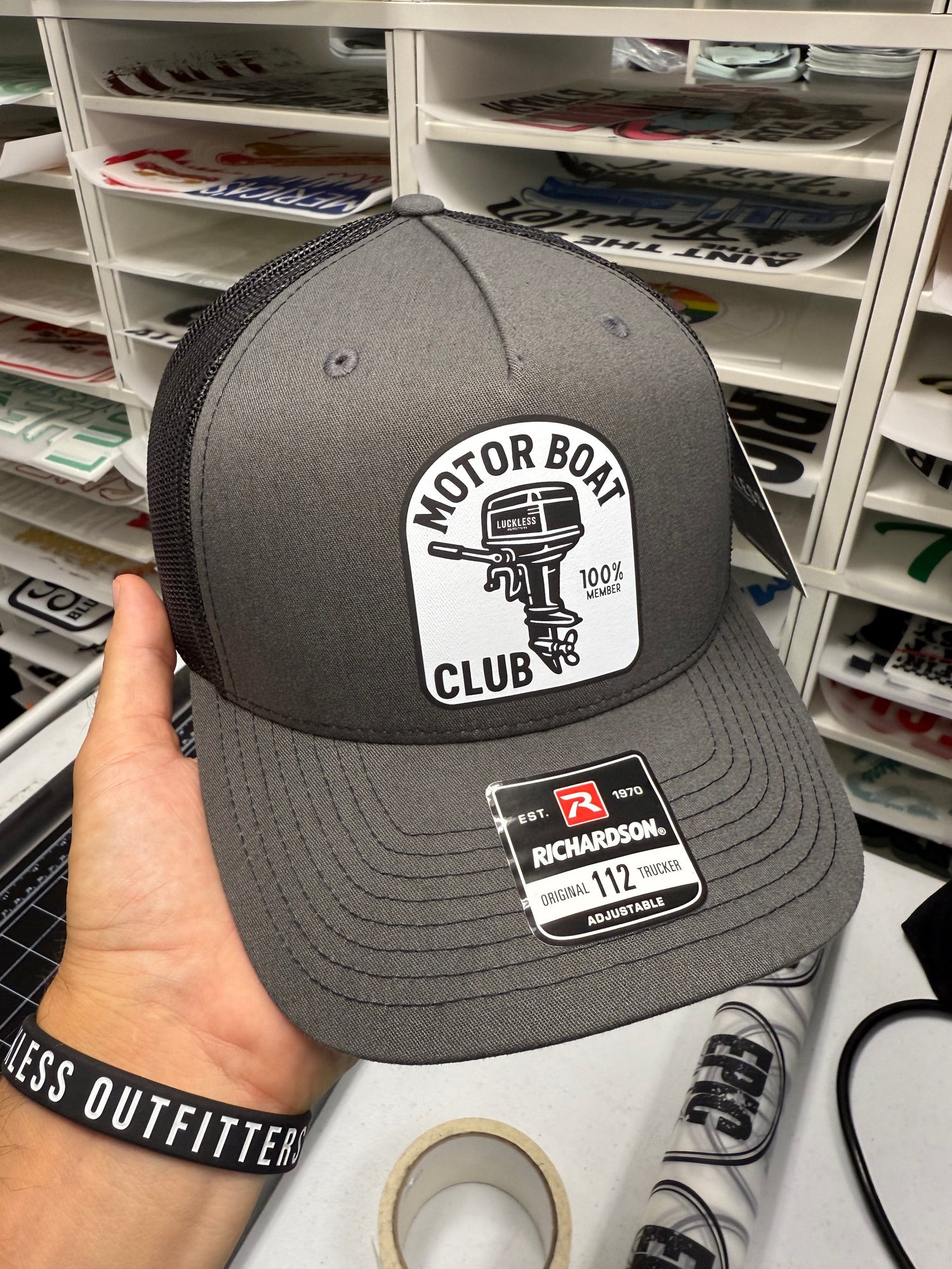 Motor Boat Club Trucker Hat