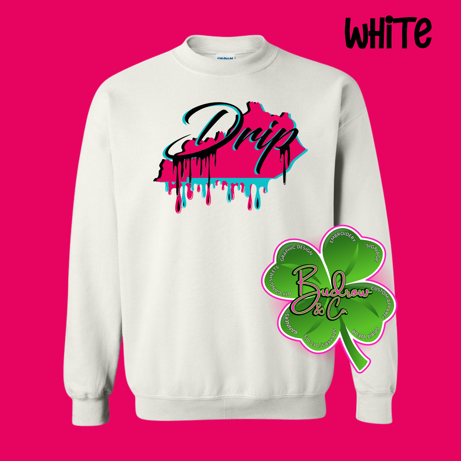 Drip Logo - White