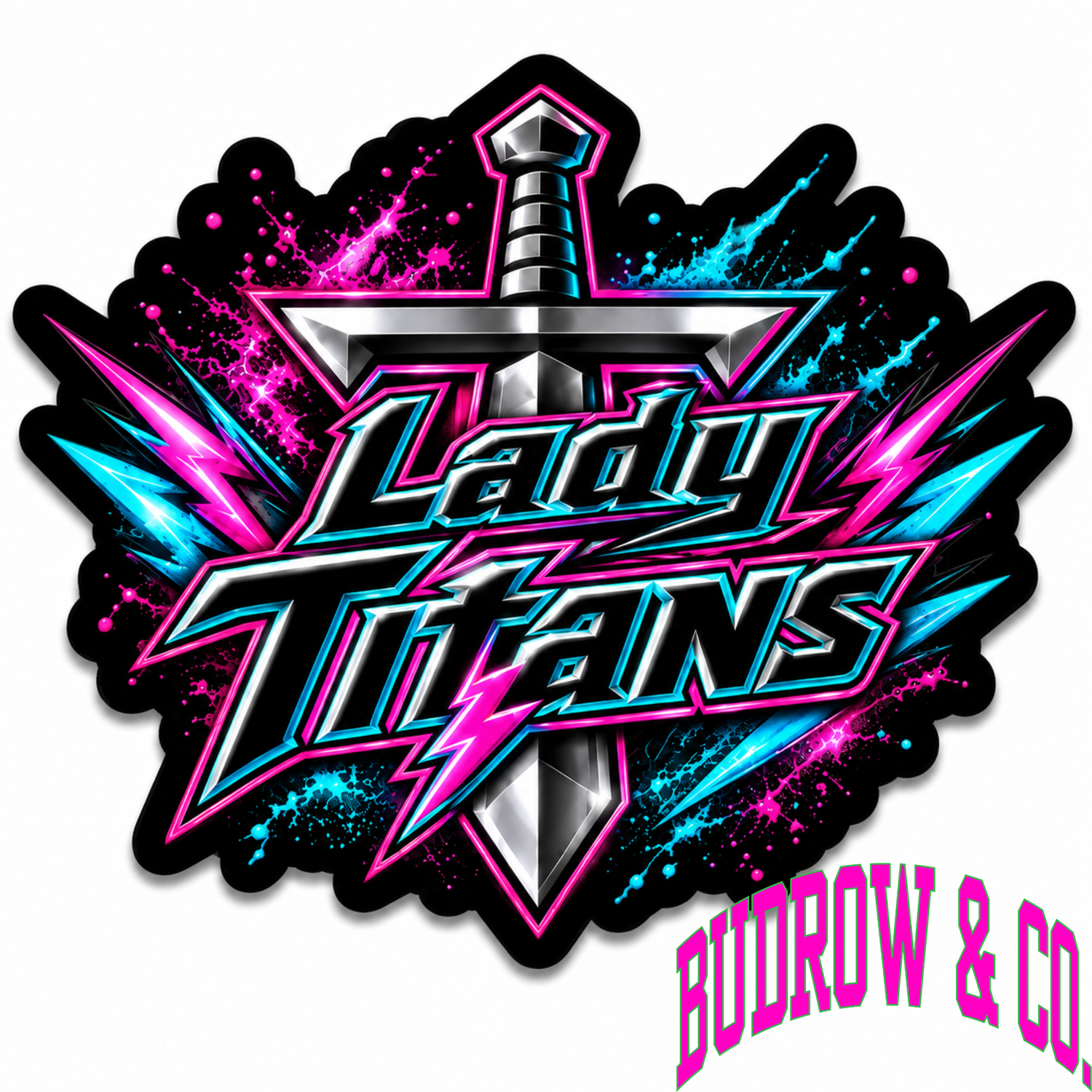 Lady TItans Stickers