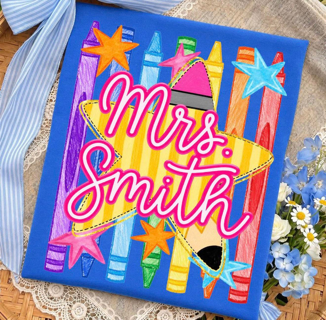 Custom School Tee - (Personalized)