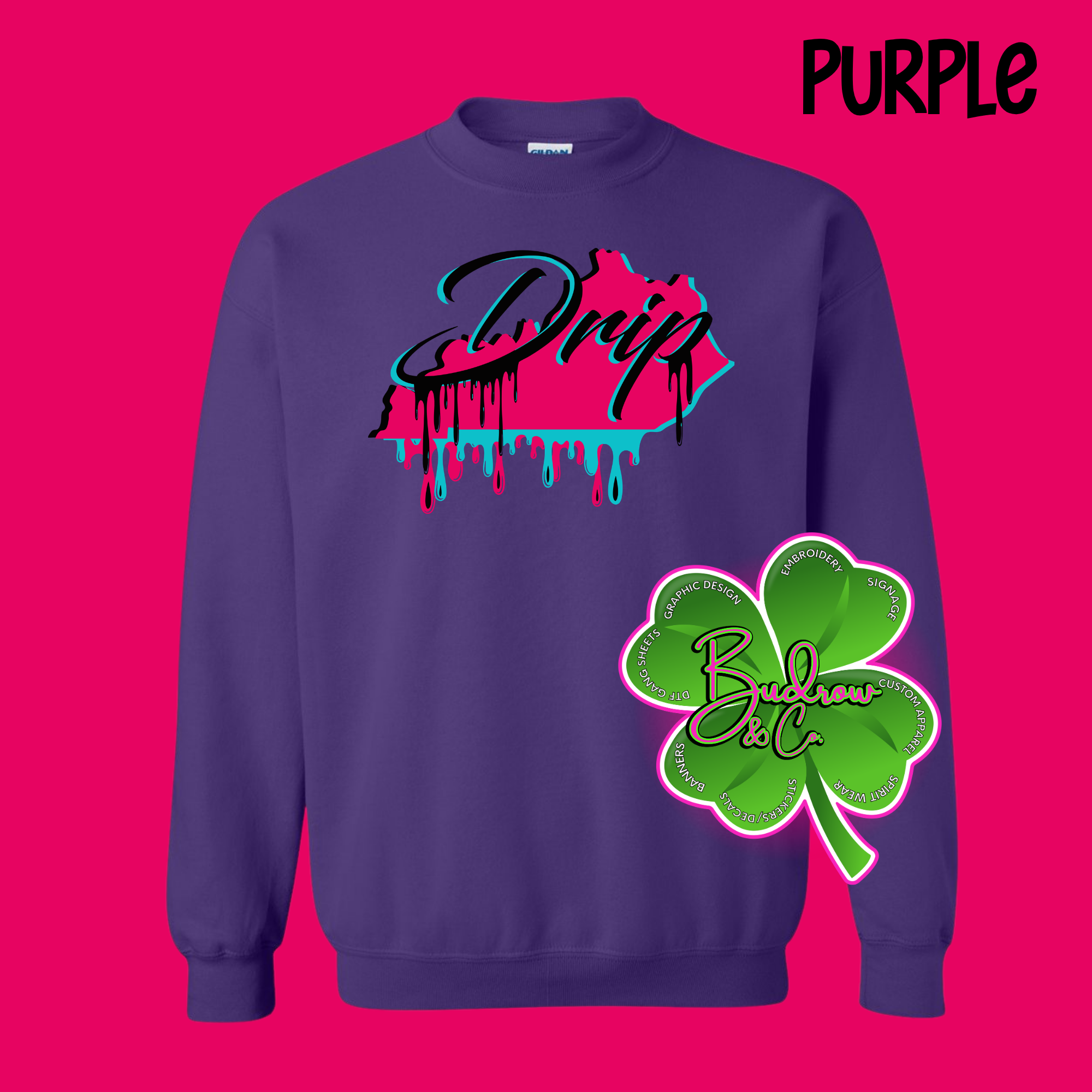 Drip Logo - Purple