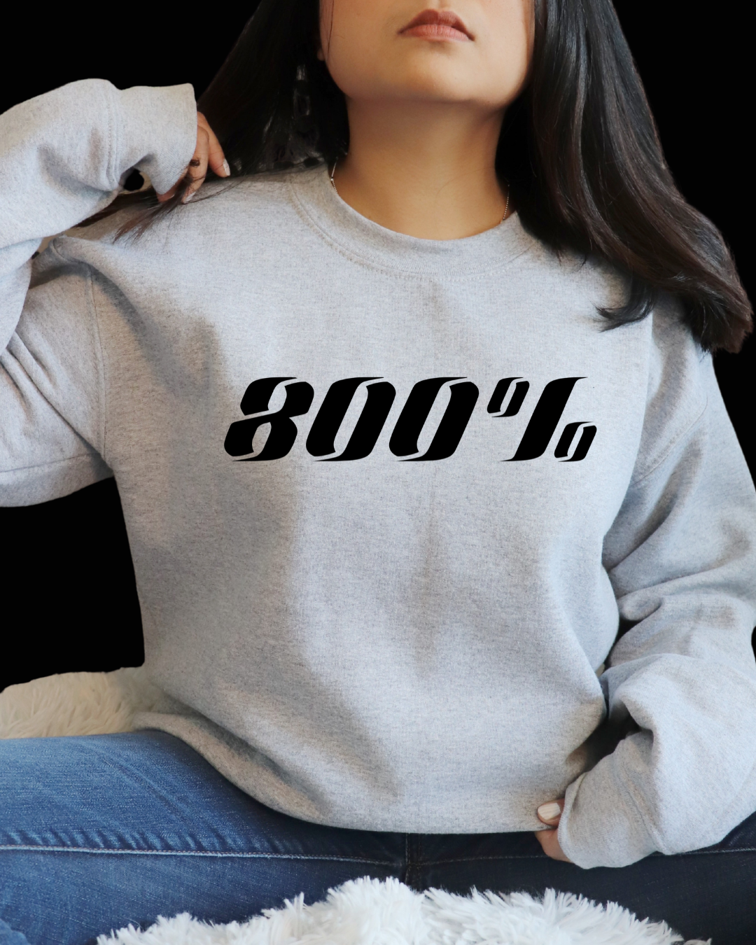 800% Crewneck