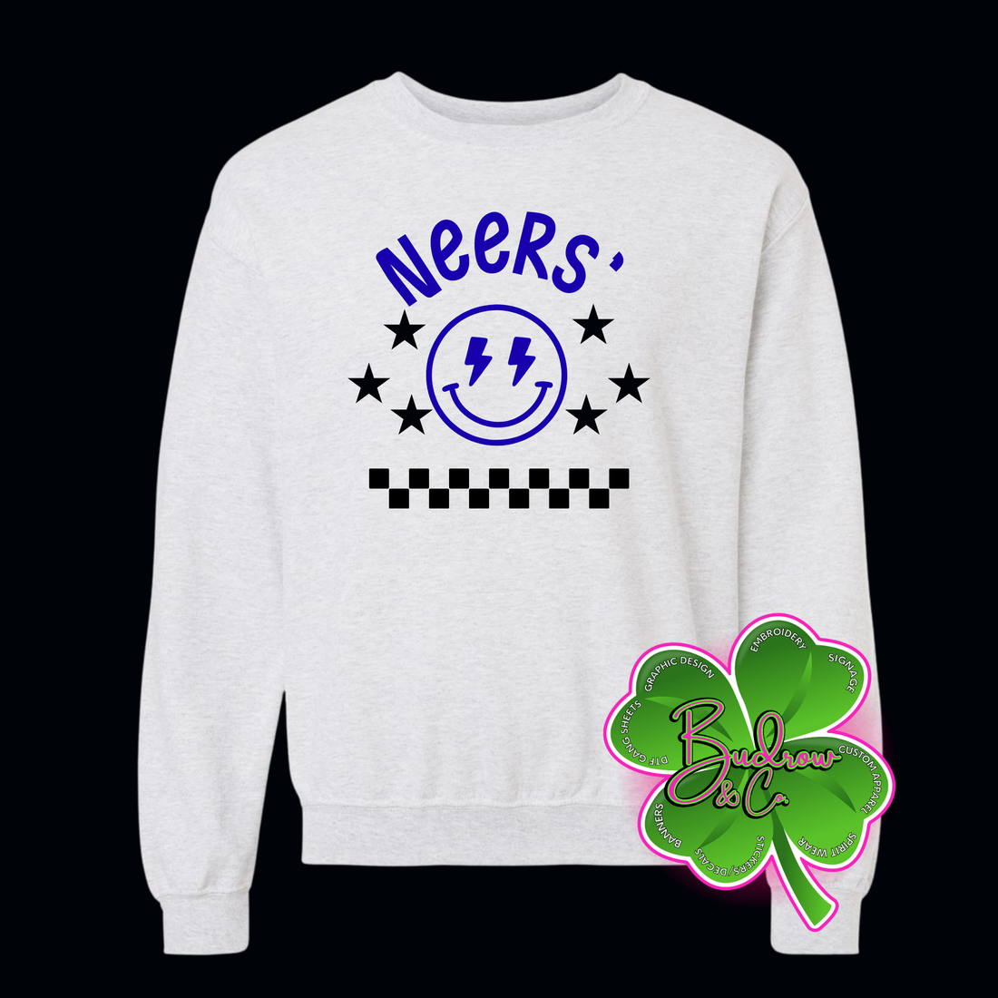 Neers’ Smiley Tee - Ash